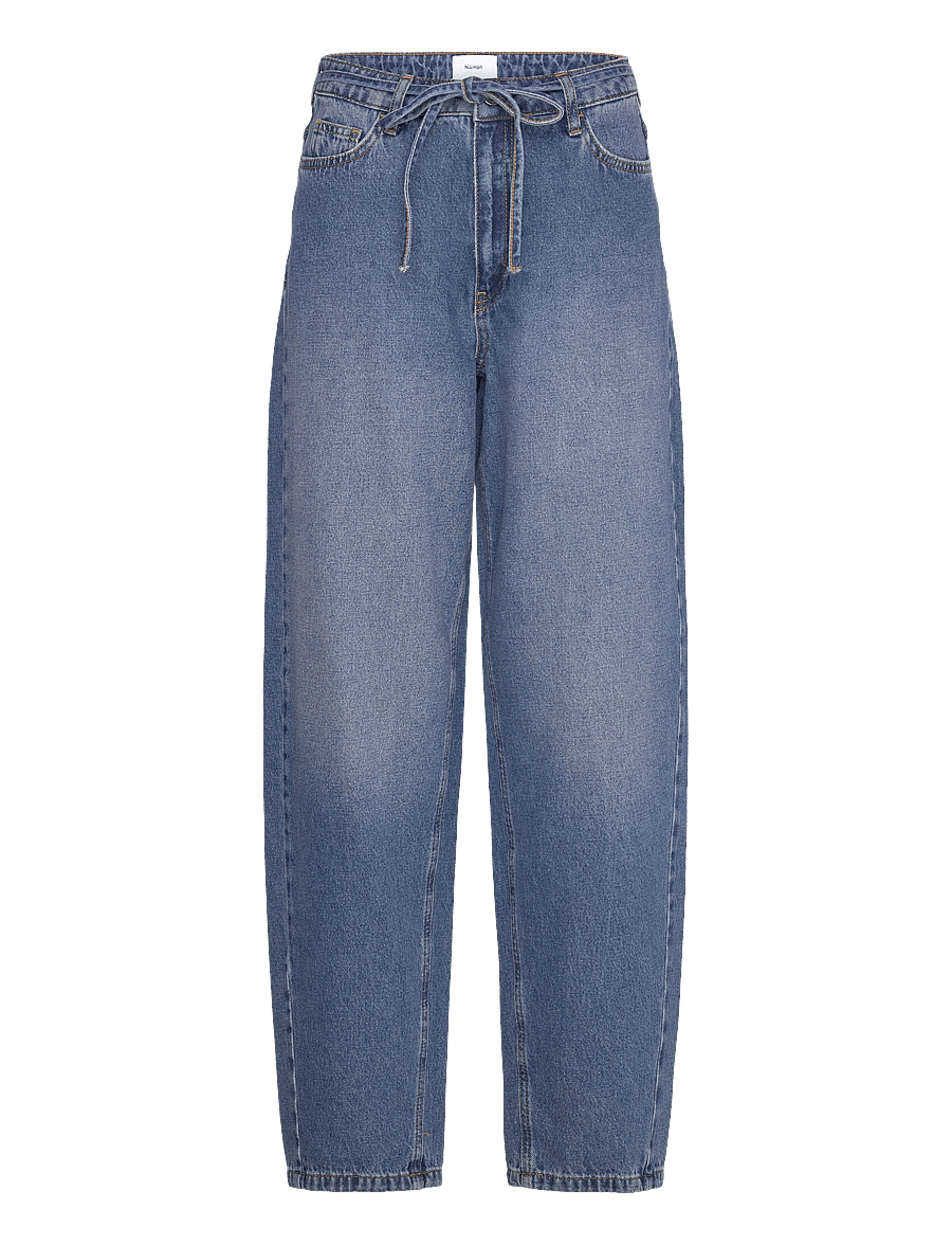 Nümph - NUTOKYO LONG JEANS - boyfriend jeans - medium blue denim - 0