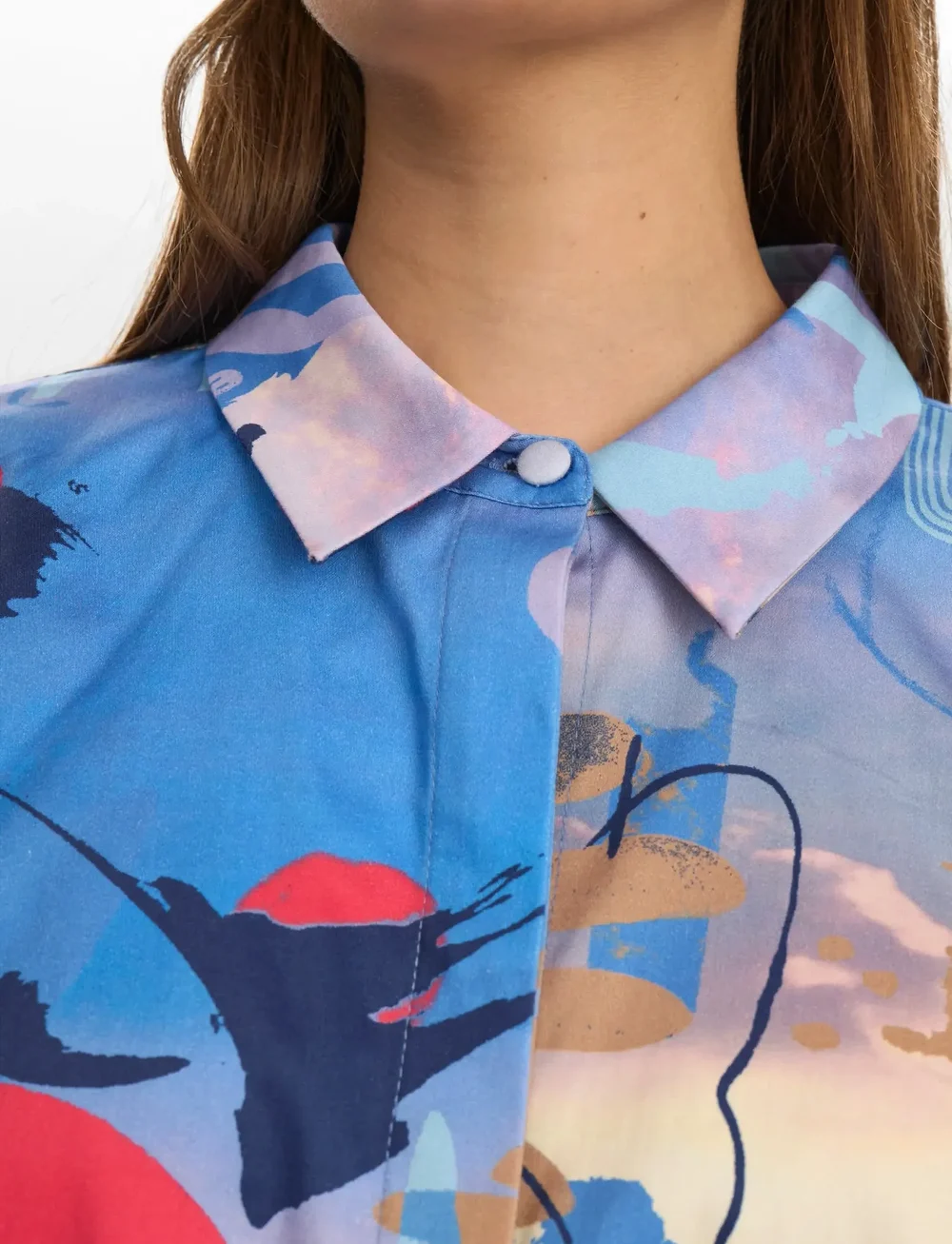 Nümph - NUGLORIA SHIRT - långärmade skjortor - regatta - 5