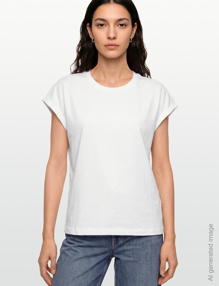 Nümph - NUBEVERLY T-SHIRT NOOS-GOTS - t-shirts - bright white - 3