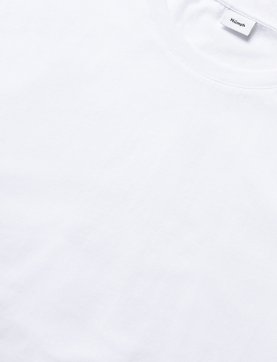 Nümph - NUBEVERLY T-SHIRT NOOS-GOTS - t-särgid - bright white - 2