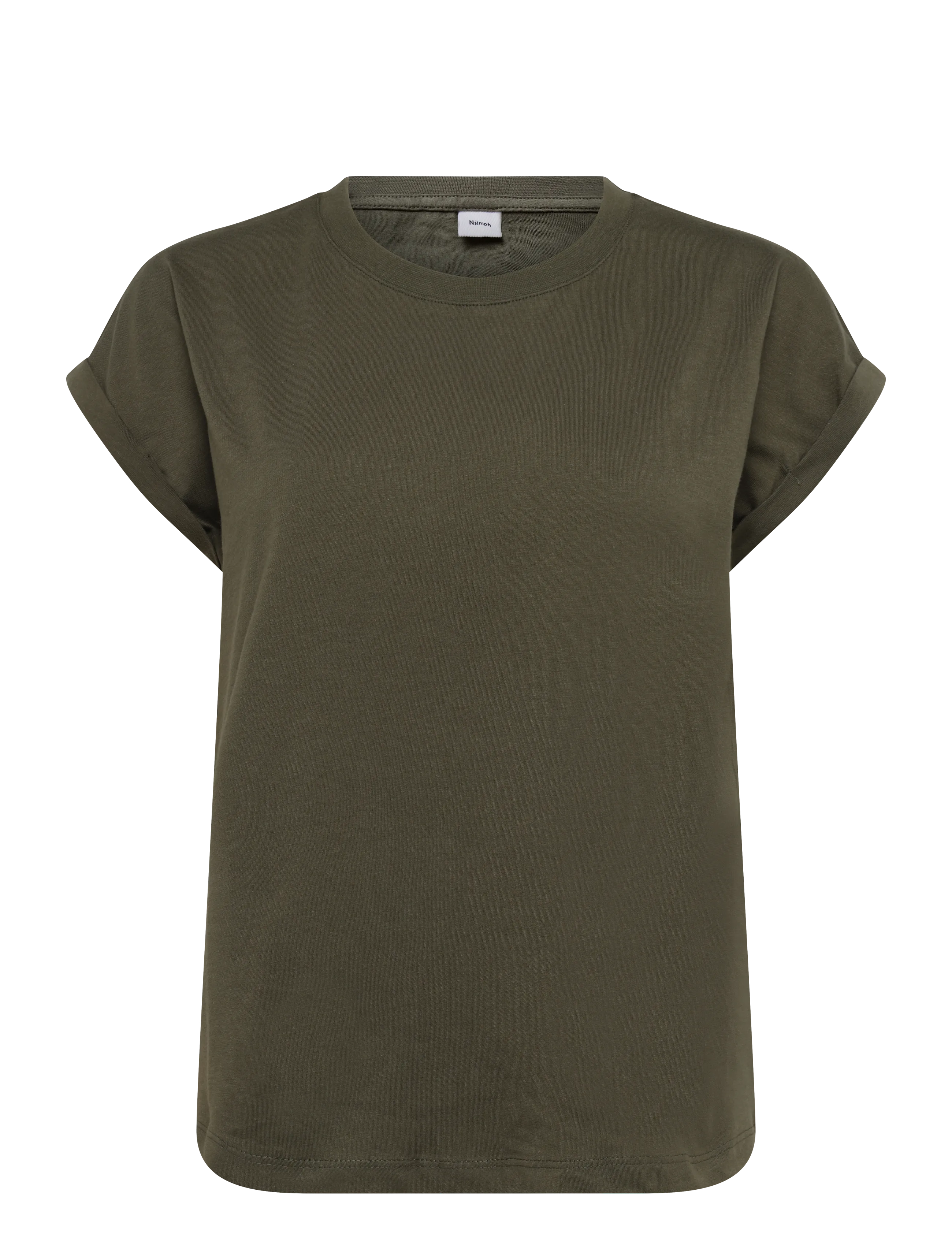 Nümph NUBEVERLY T-SHIRT NOOS-GOTS - T-shirts - GRAPE LEAF / khaki/green