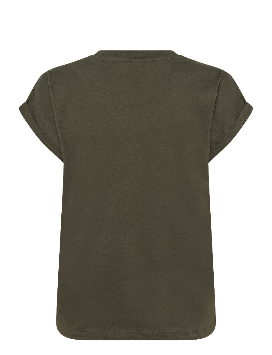 Nümph - NUBEVERLY T-SHIRT NOOS-GOTS - t-shirts - grape leaf - 1