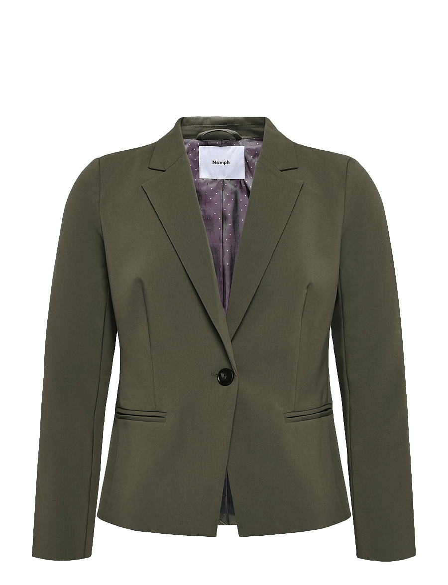 Nümph - NUTROJA BLAZER - Üherealised pintsakud - grape leaf - 0