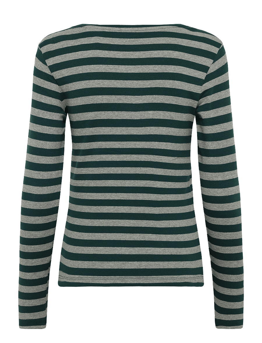 Nümph - NUMOXIE LS T-SHIRT - langærmede toppe - rain forest - 1