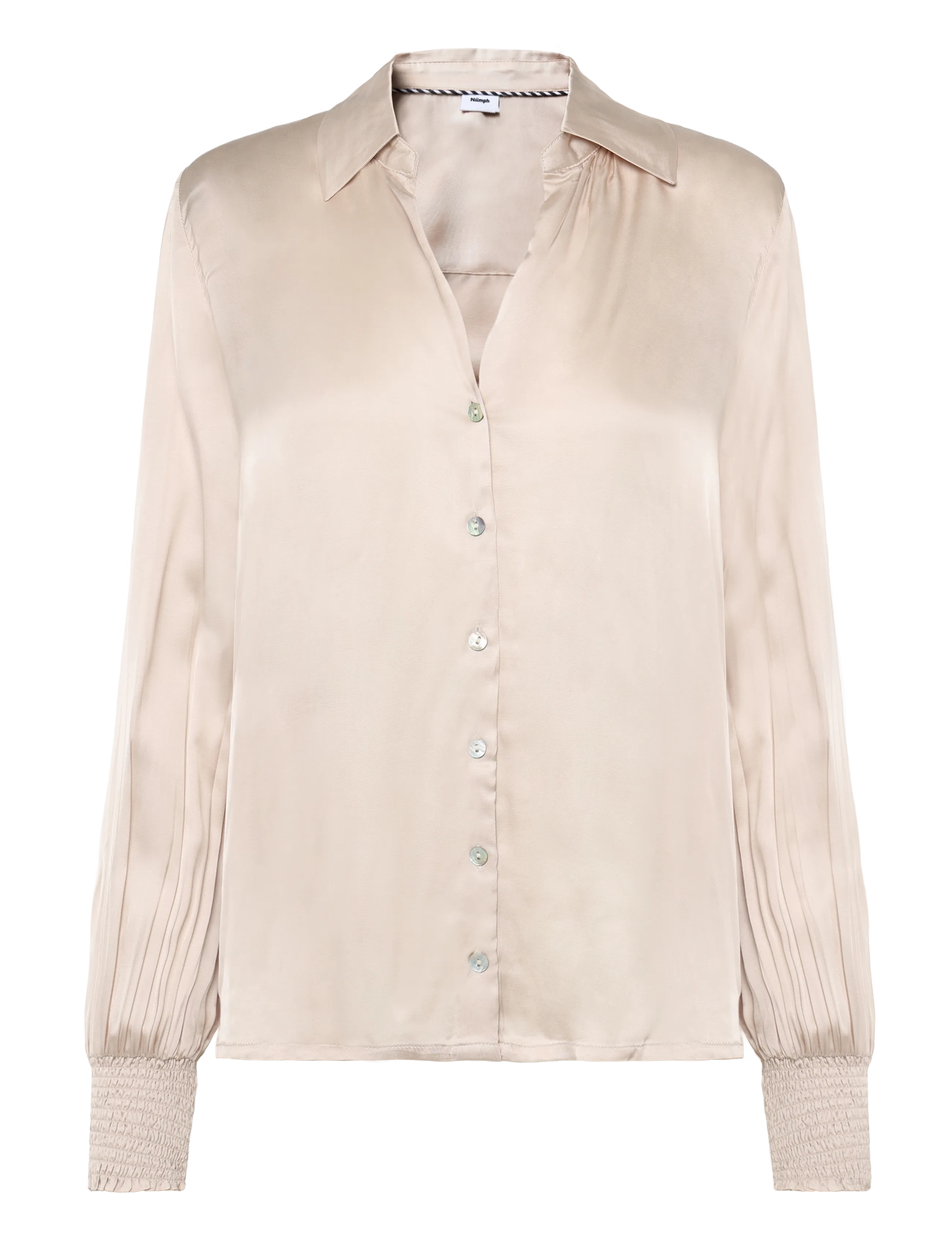 Nümph NUSINAN SHIRT - Kleidung - GRAY MORN / beige