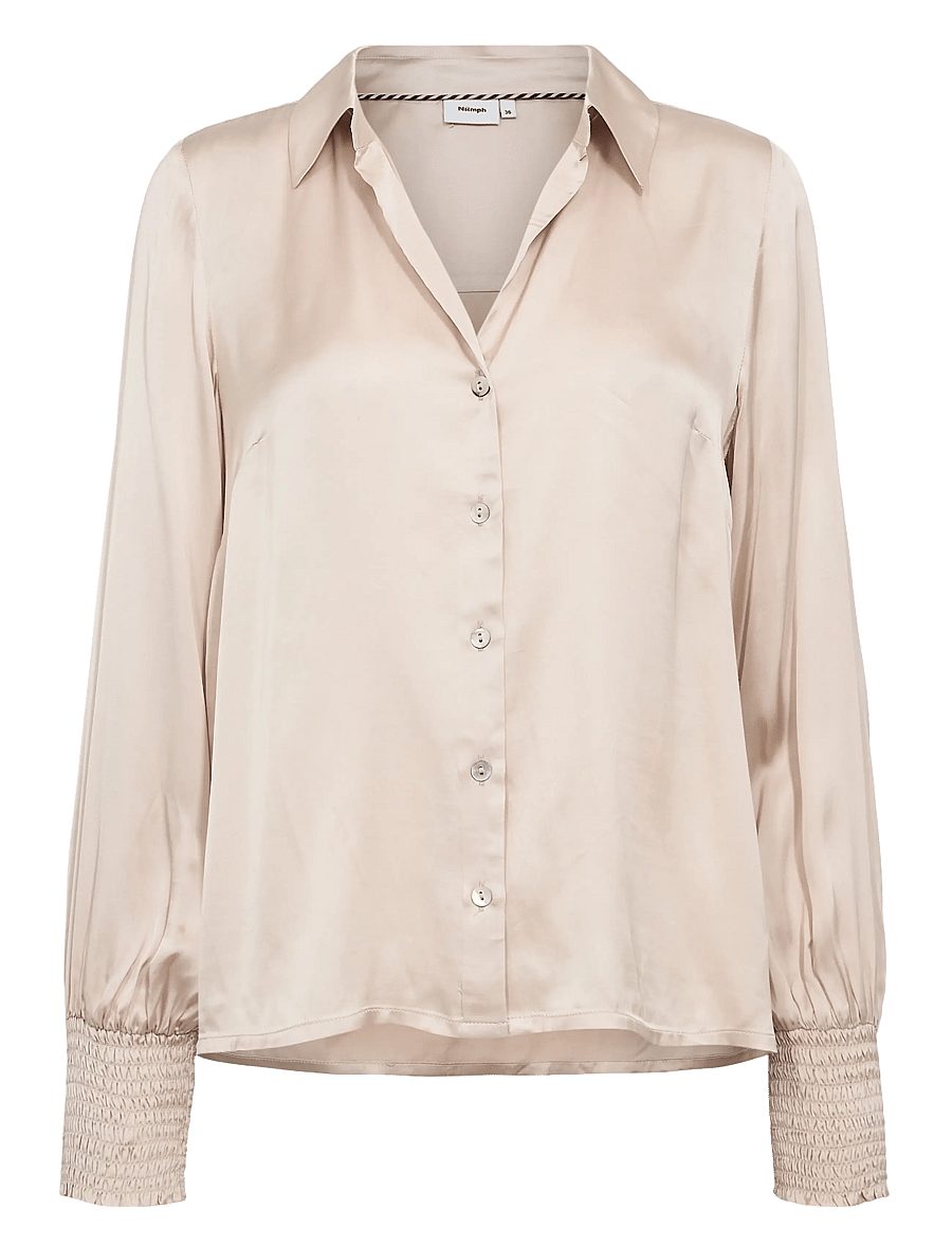 Nümph - NUSINAN SHIRT - marškiniai ilgomis rankovėmis - gray morn - 0
