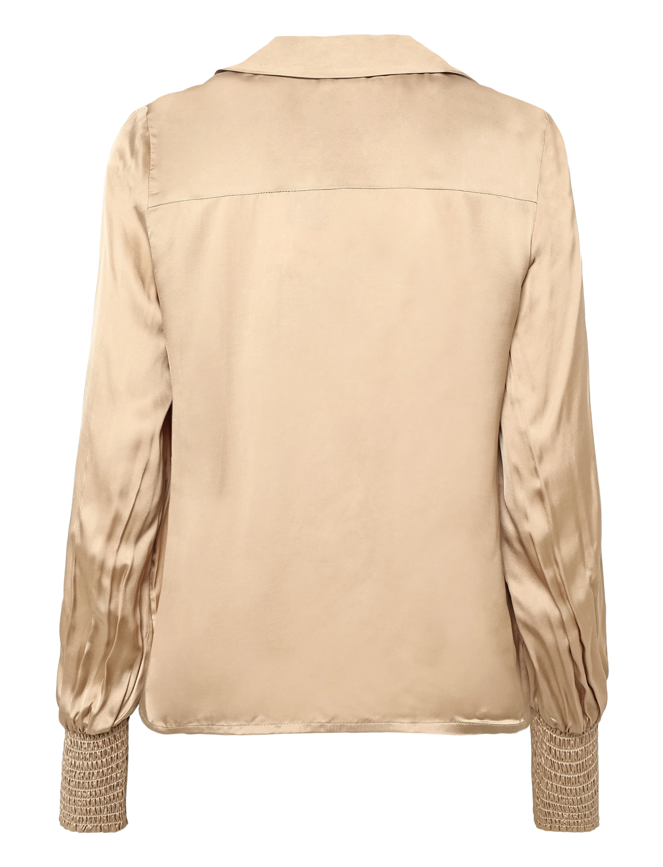Nümph - NUSINAN SHIRT - langärmlige hemden - sesame - 1