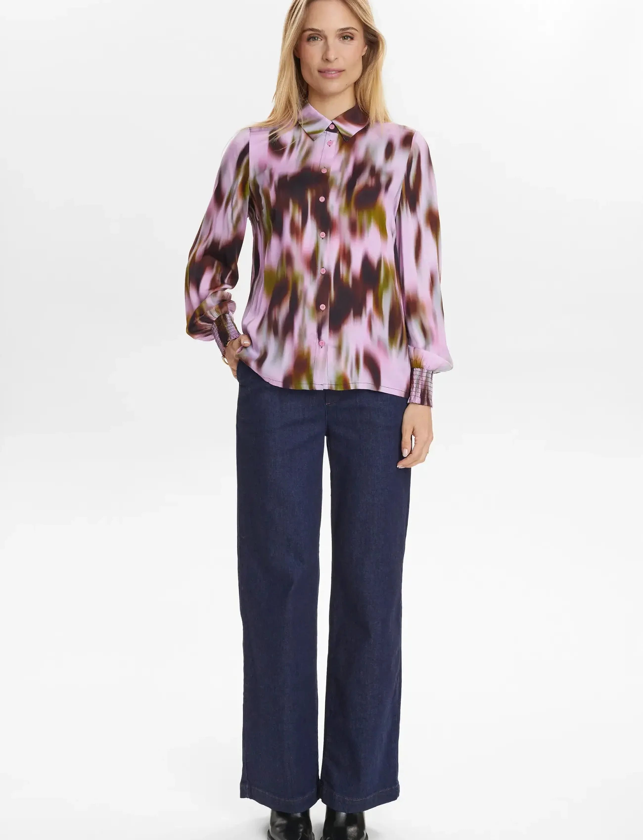 Nümph - NULILITH SHIRT - langärmlige hemden - orchid smoke - 3