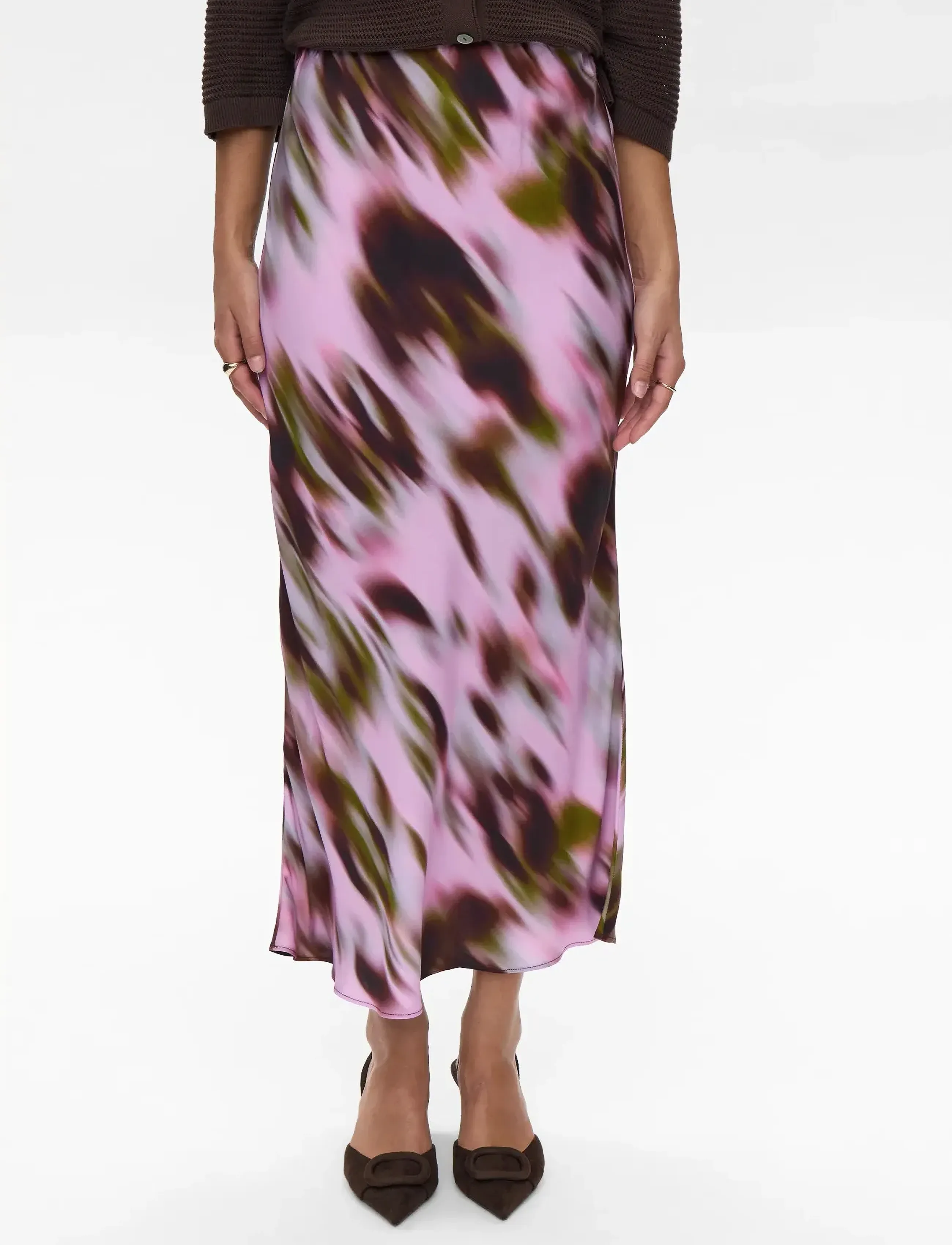 Nümph - NULILITH SKIRT - gari svārki - orchid smoke - 3