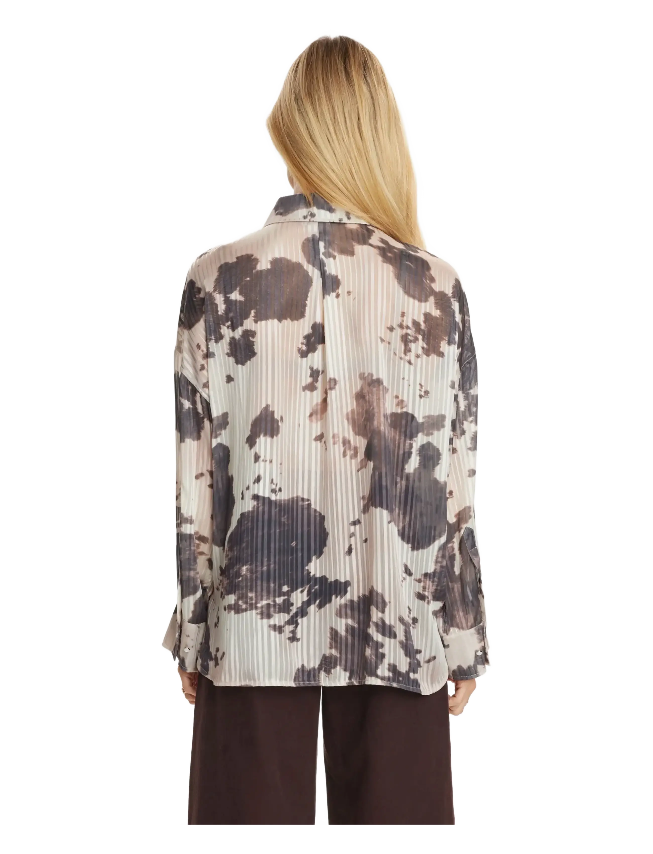 Nümph - NUCOWLEY SHIRT - langærmede bluser - gray morn - 1
