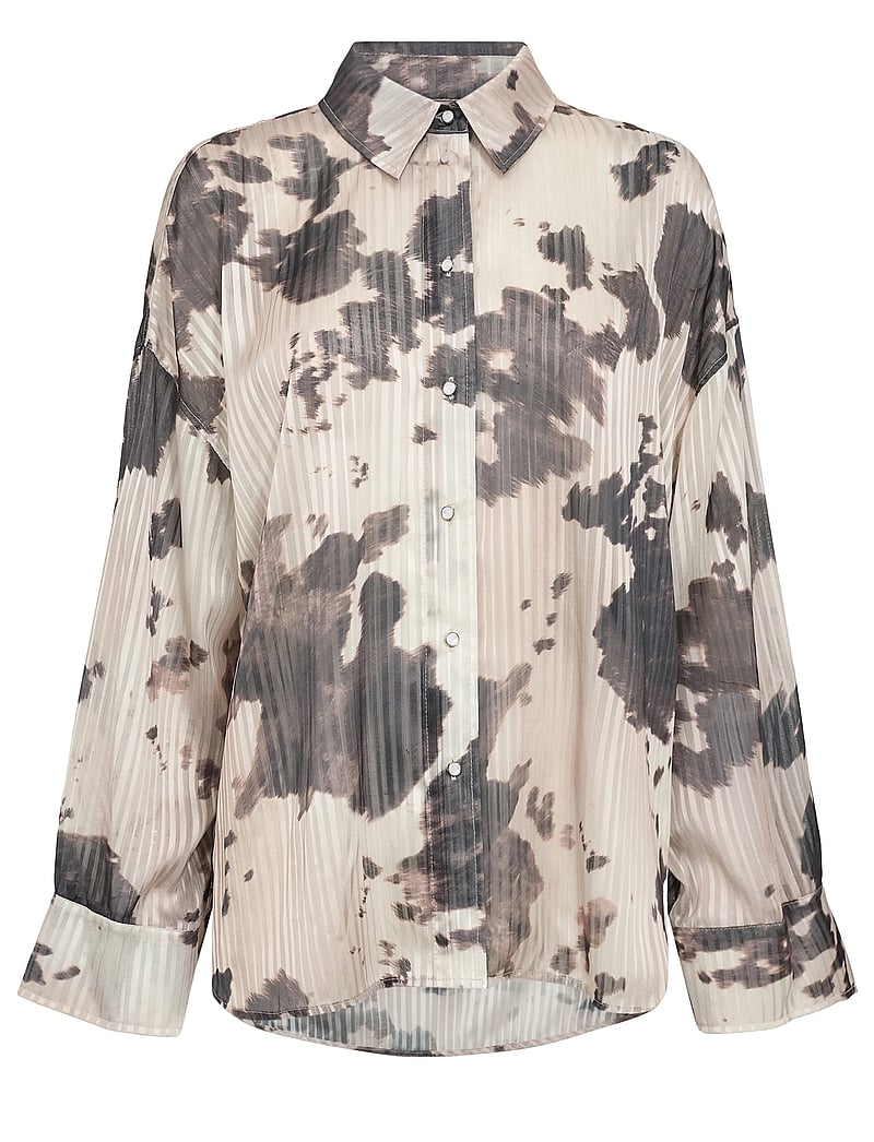 Nümph - NUCOWLEY SHIRT - langærmede skjorter - gray morn - 3