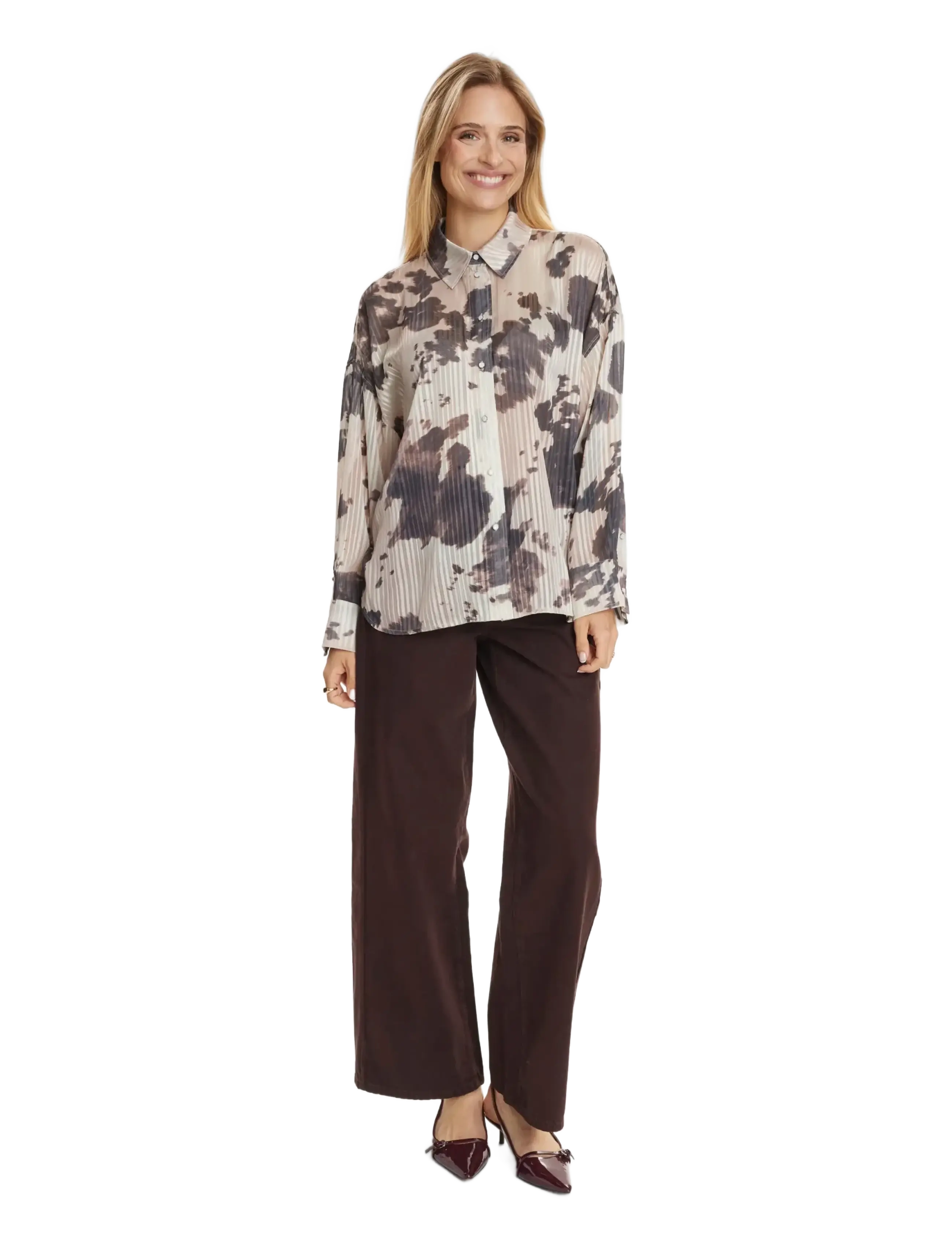 Nümph - NUCOWLEY SHIRT - overhemden met lange mouwen - gray morn - 2