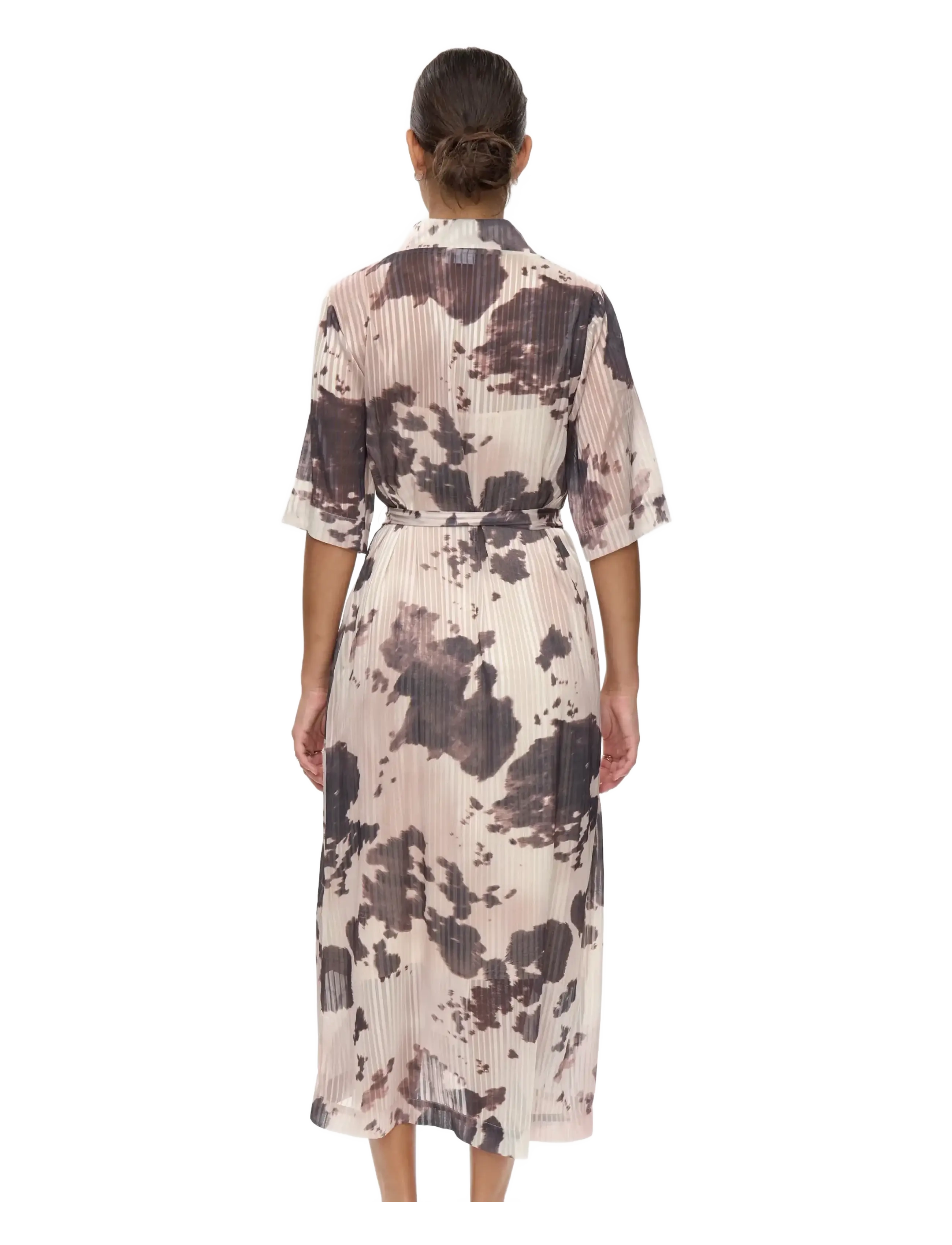 Nümph - NUCOWLEY DRESS - maxi dresses - gray morn - 1