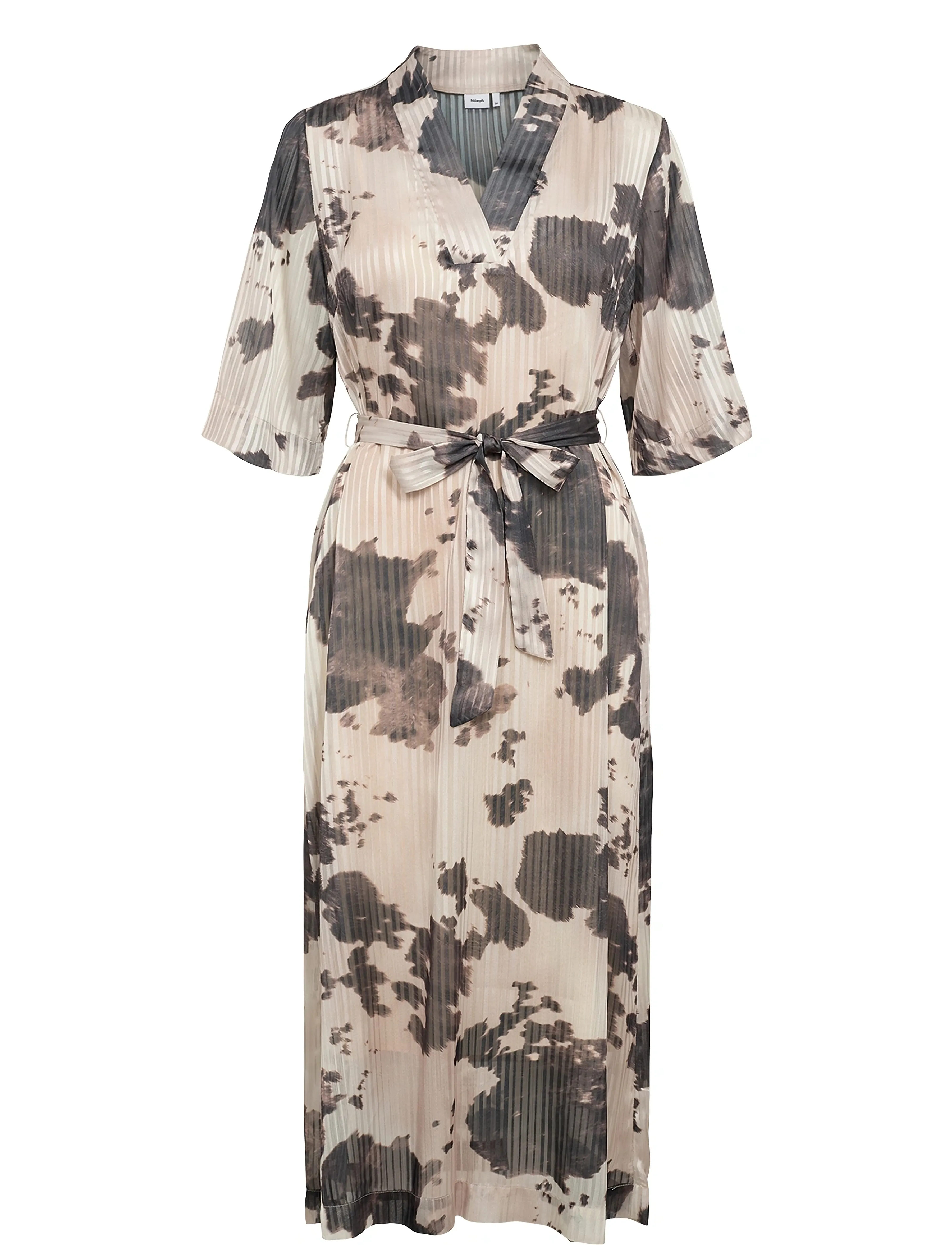 Nümph - NUCOWLEY DRESS - maxi dresses - gray morn - 3