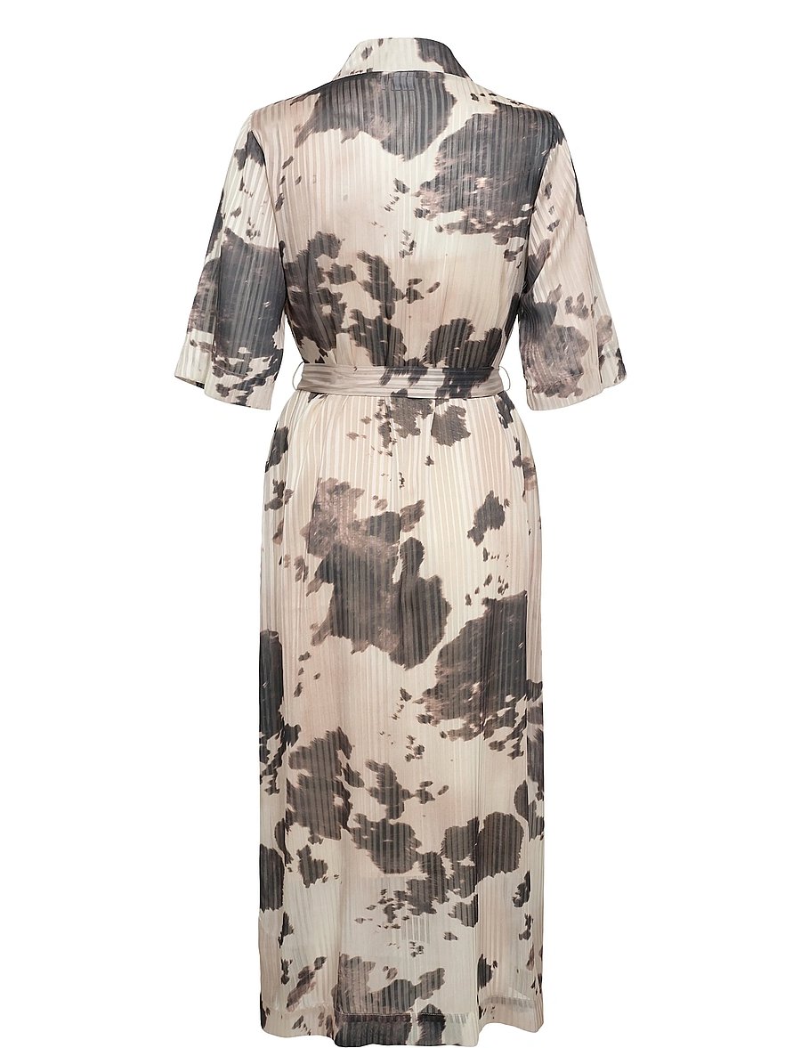 Nümph - NUCOWLEY DRESS - maxikleider - gray morn - 4