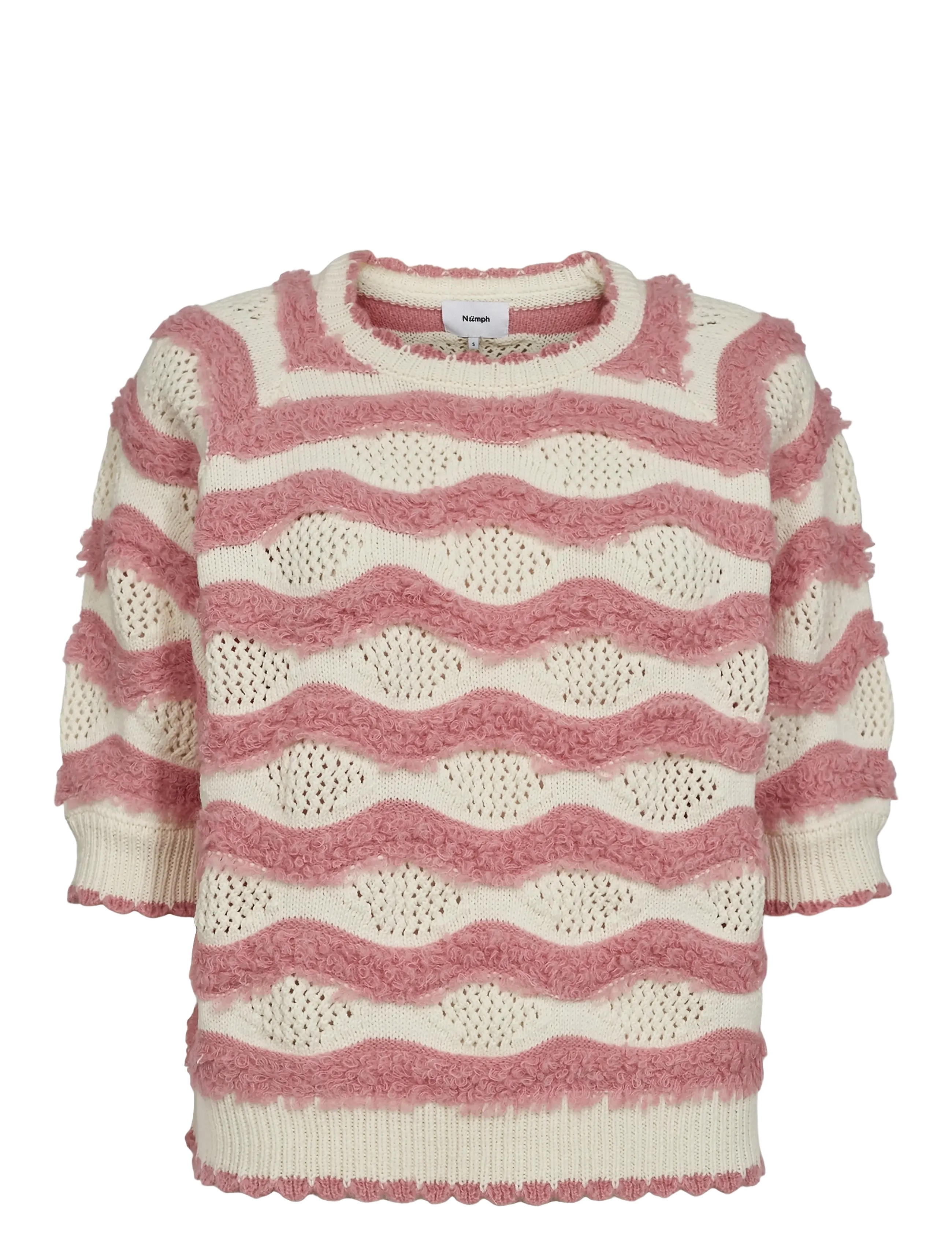 Nümph NUKIRILLA PULLOVER - Strickmode - ORCHID SMOKE / pink/rose