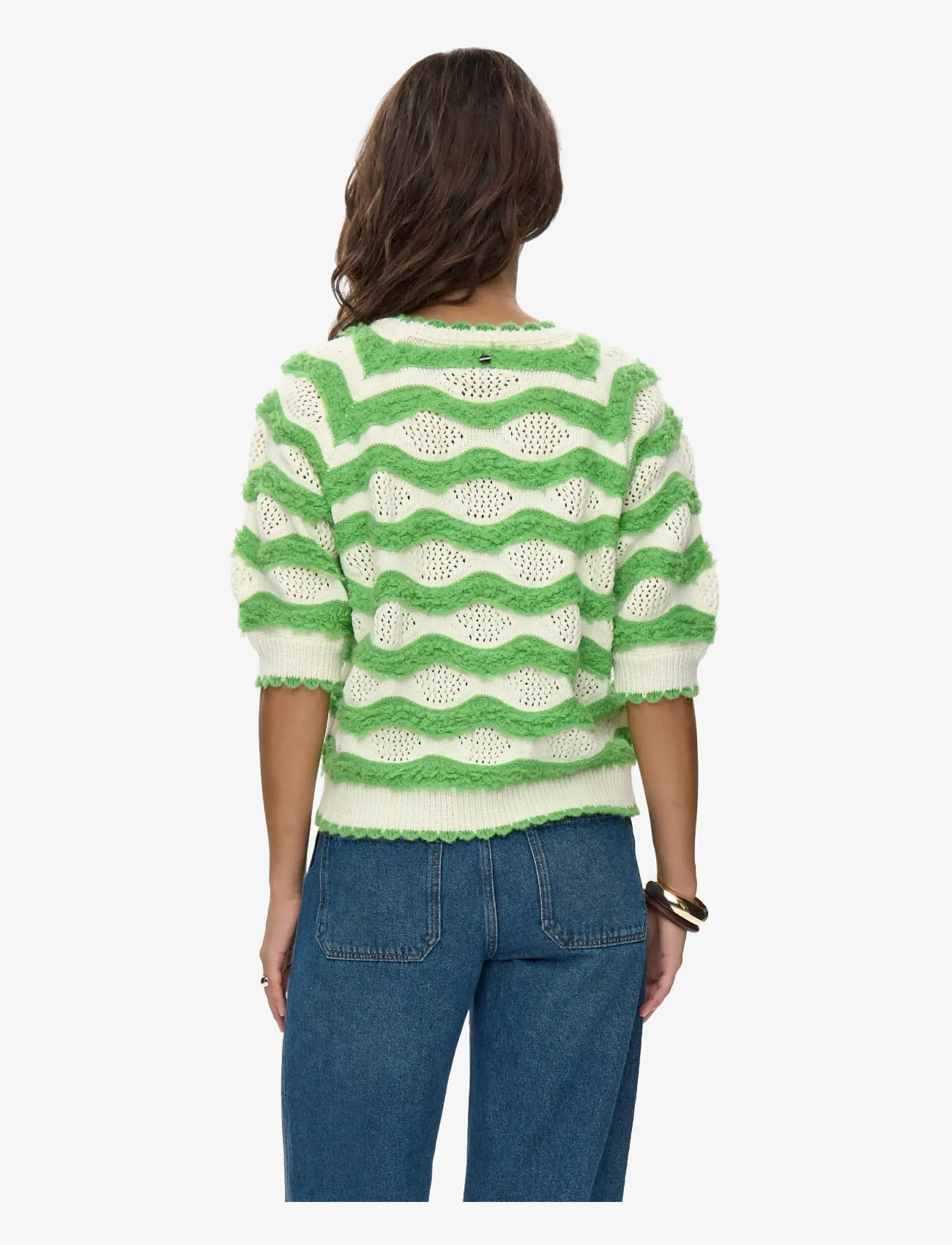 Nümph - NUKIRILLA PULLOVER - sügisesed riided - poison green - 1