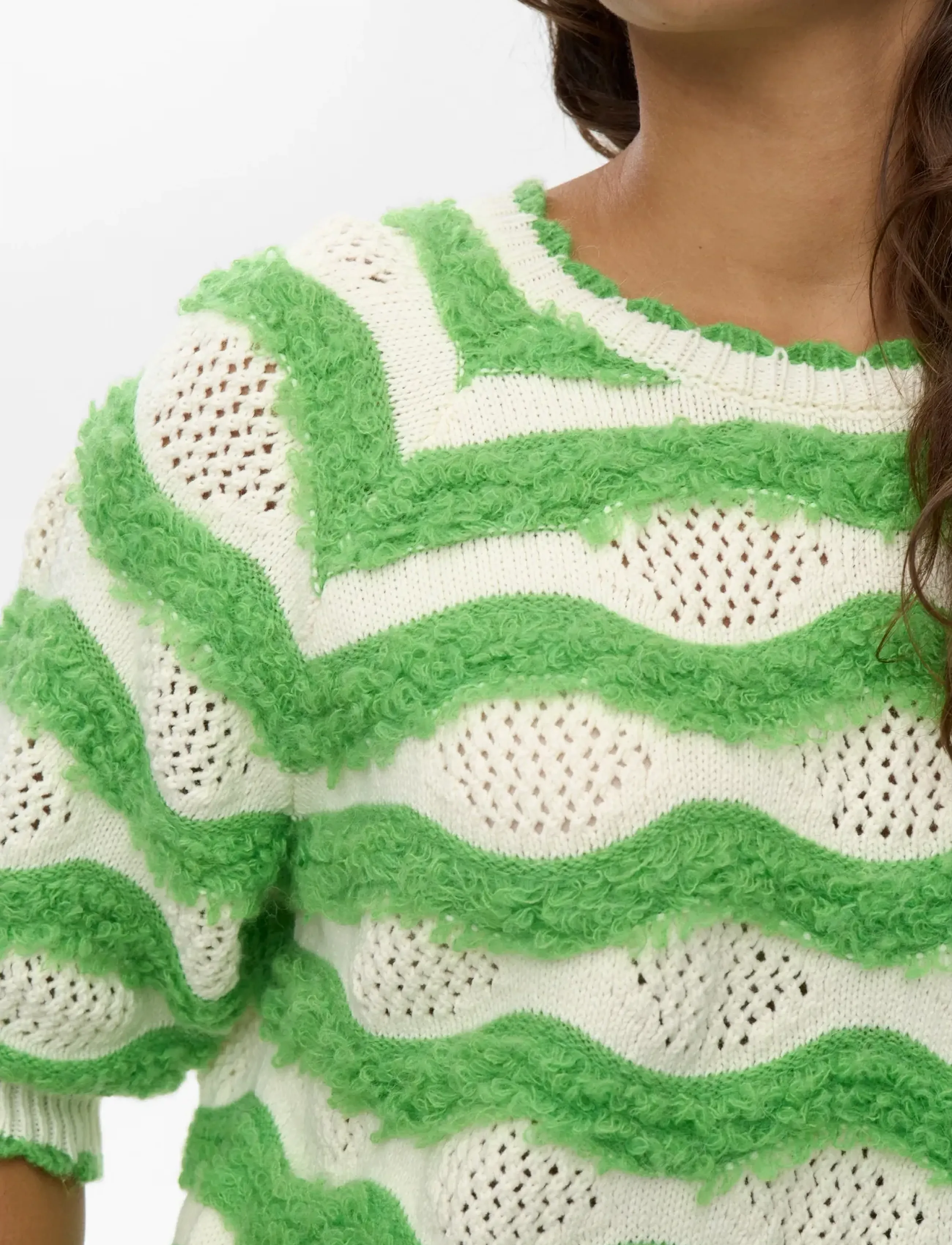 Nümph - NUKIRILLA PULLOVER - pullover - poison green - 5