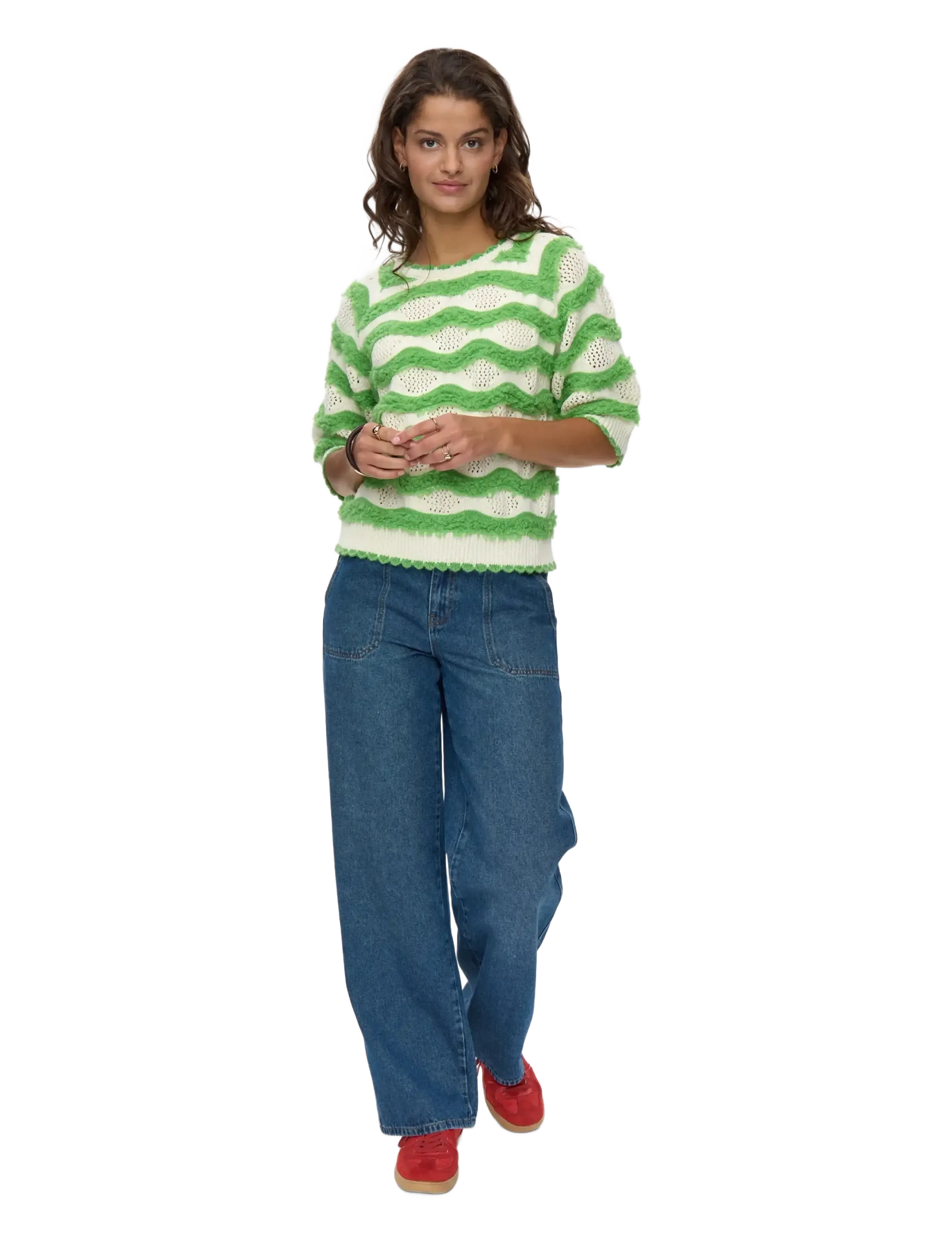 Nümph - NUKIRILLA PULLOVER - pullover - poison green - 2