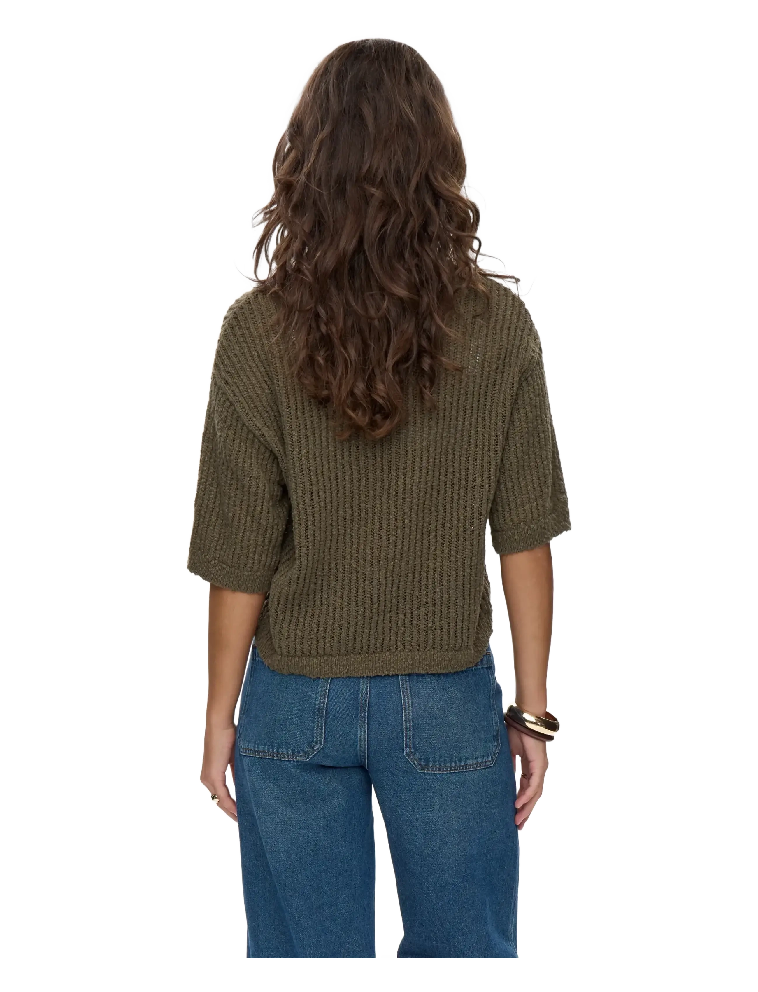 Nümph - NUMIRANDI SS PULLOVER - trøjer - grape leaf - 1