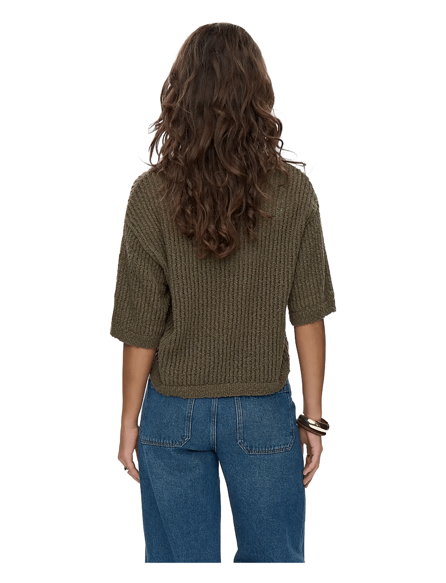 Nümph - NUMIRANDI SS PULLOVER - pullover - grape leaf - 1