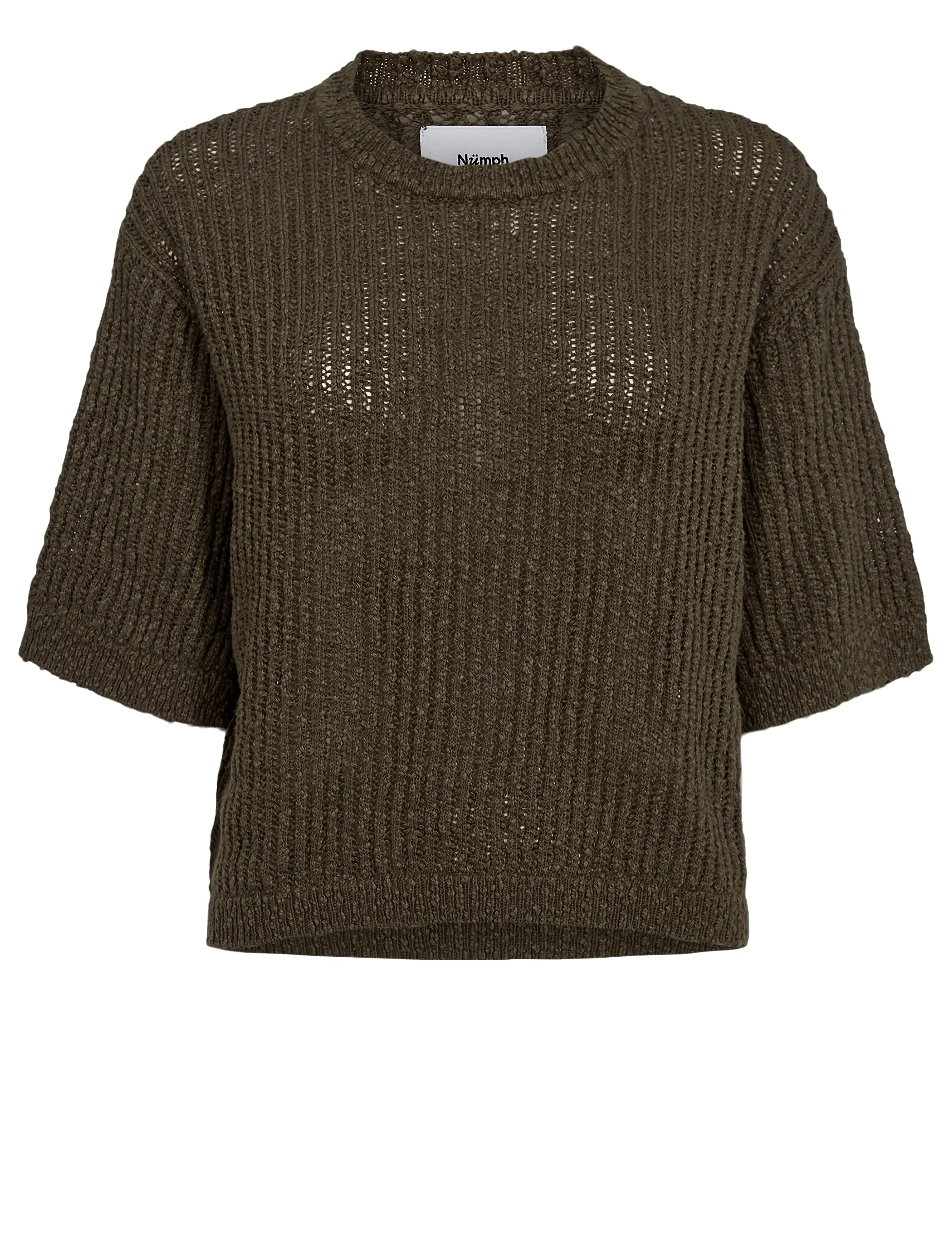Nümph - NUMIRANDI SS PULLOVER - trøjer - grape leaf - 3