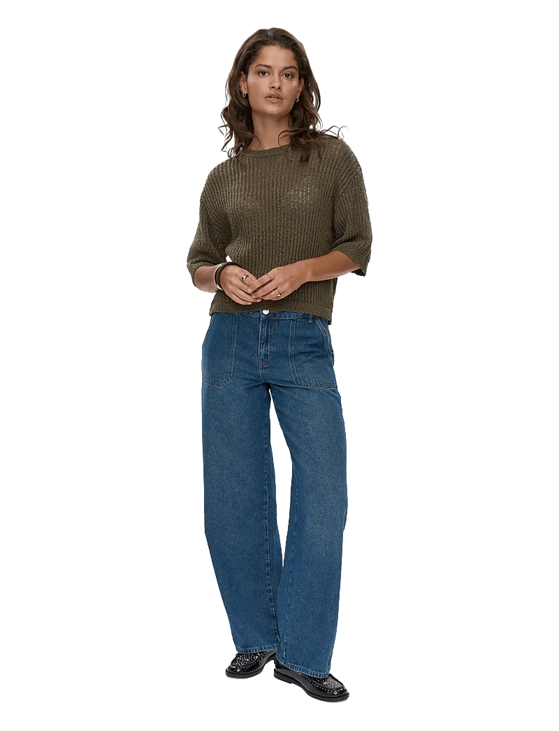 Nümph - NUMIRANDI SS PULLOVER - pullover - grape leaf - 2