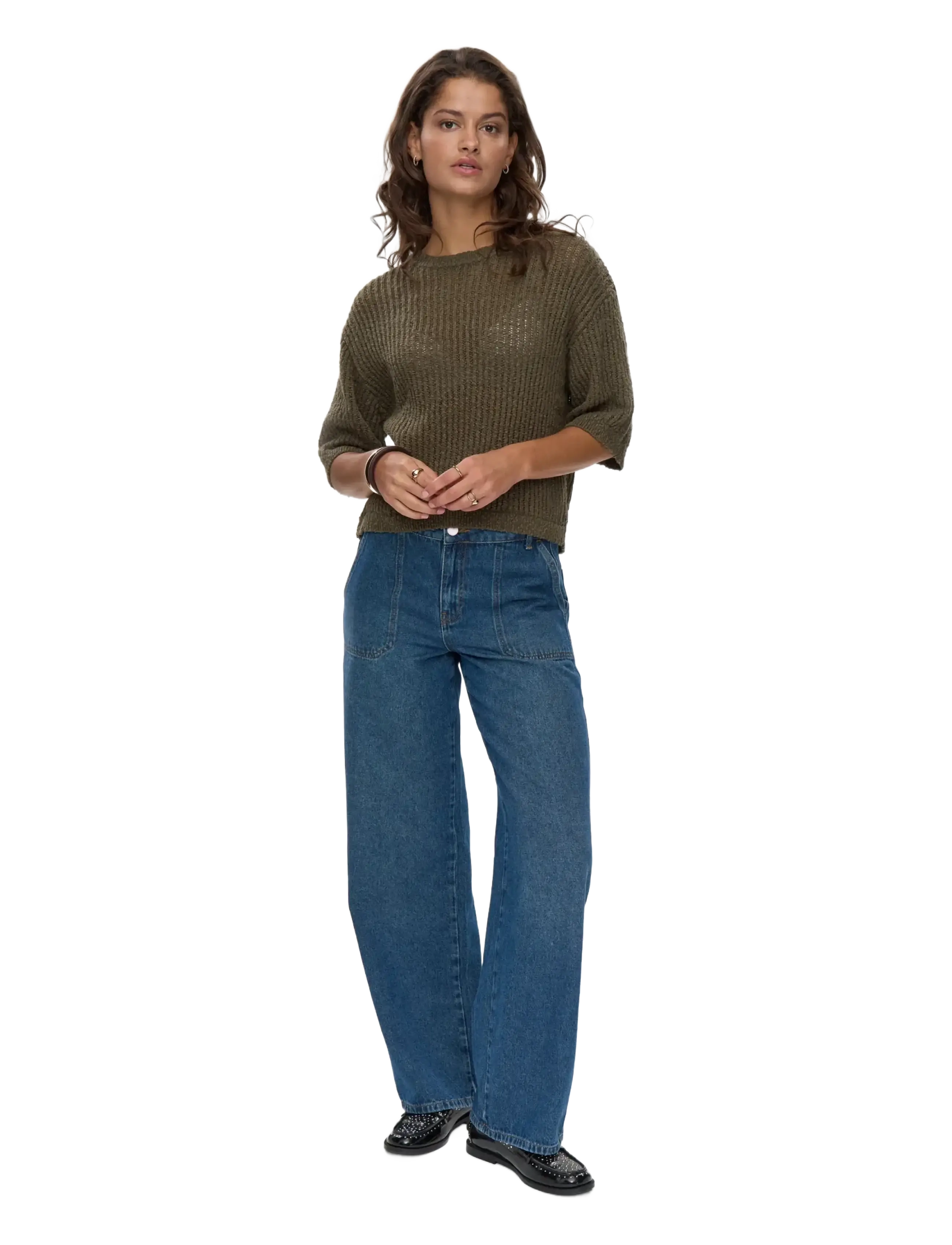 Nümph - NUMIRANDI SS PULLOVER - trøjer - grape leaf - 2