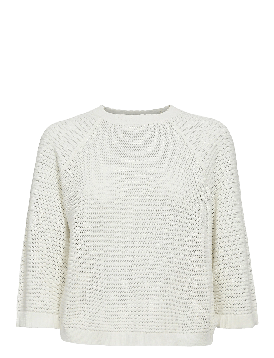 Nümph - NUVILDE PULLOVER - pullover - cloud dancer - 0