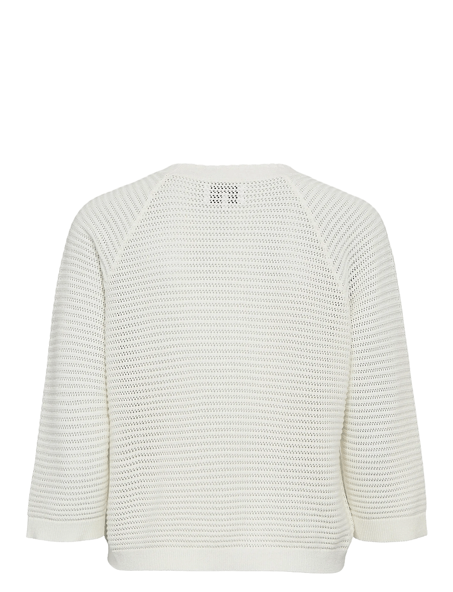 Nümph - NUVILDE PULLOVER - pullover - cloud dancer - 1