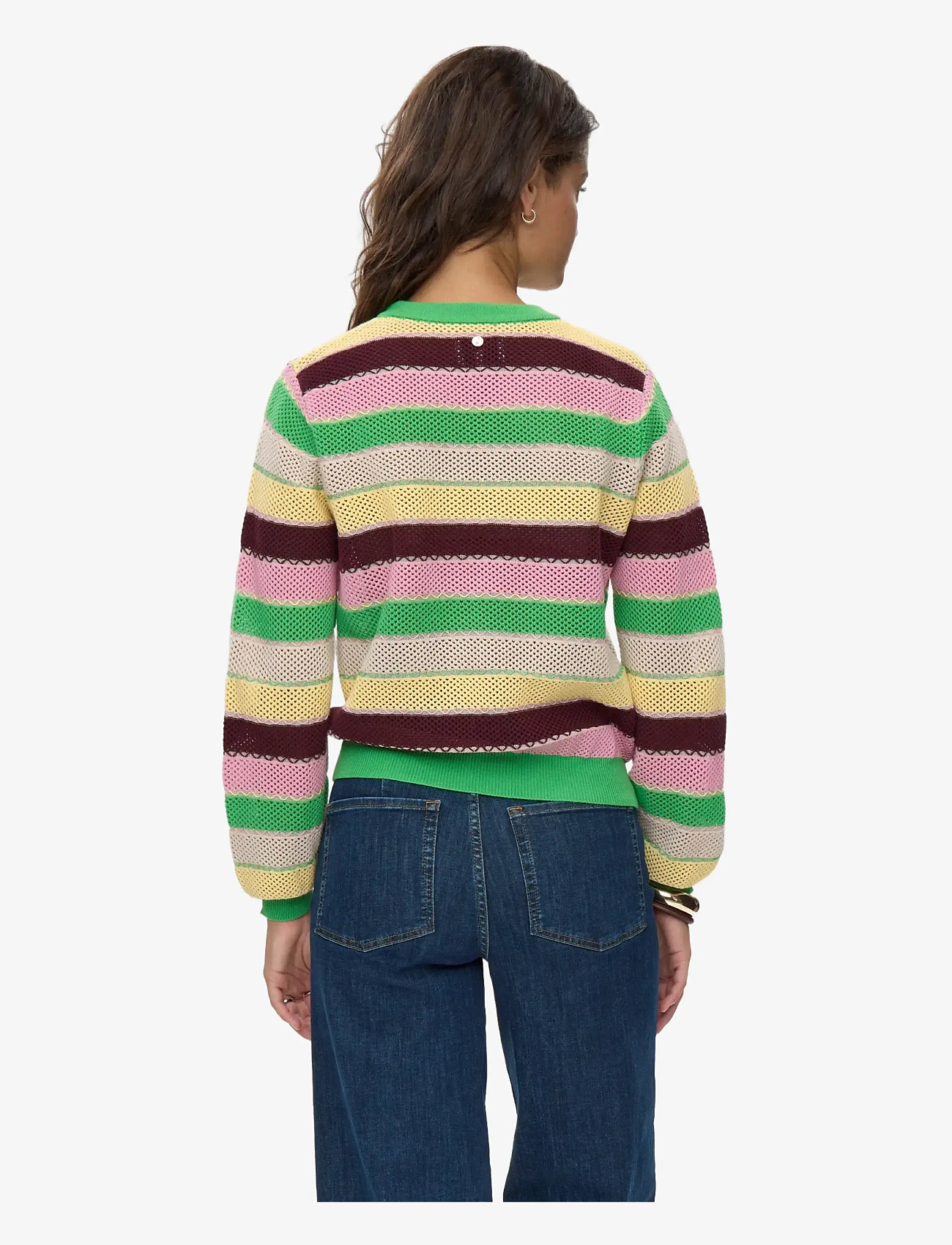 Nümph - NUMIVA LS PULLOVER - autumn clothing - poison green - 1