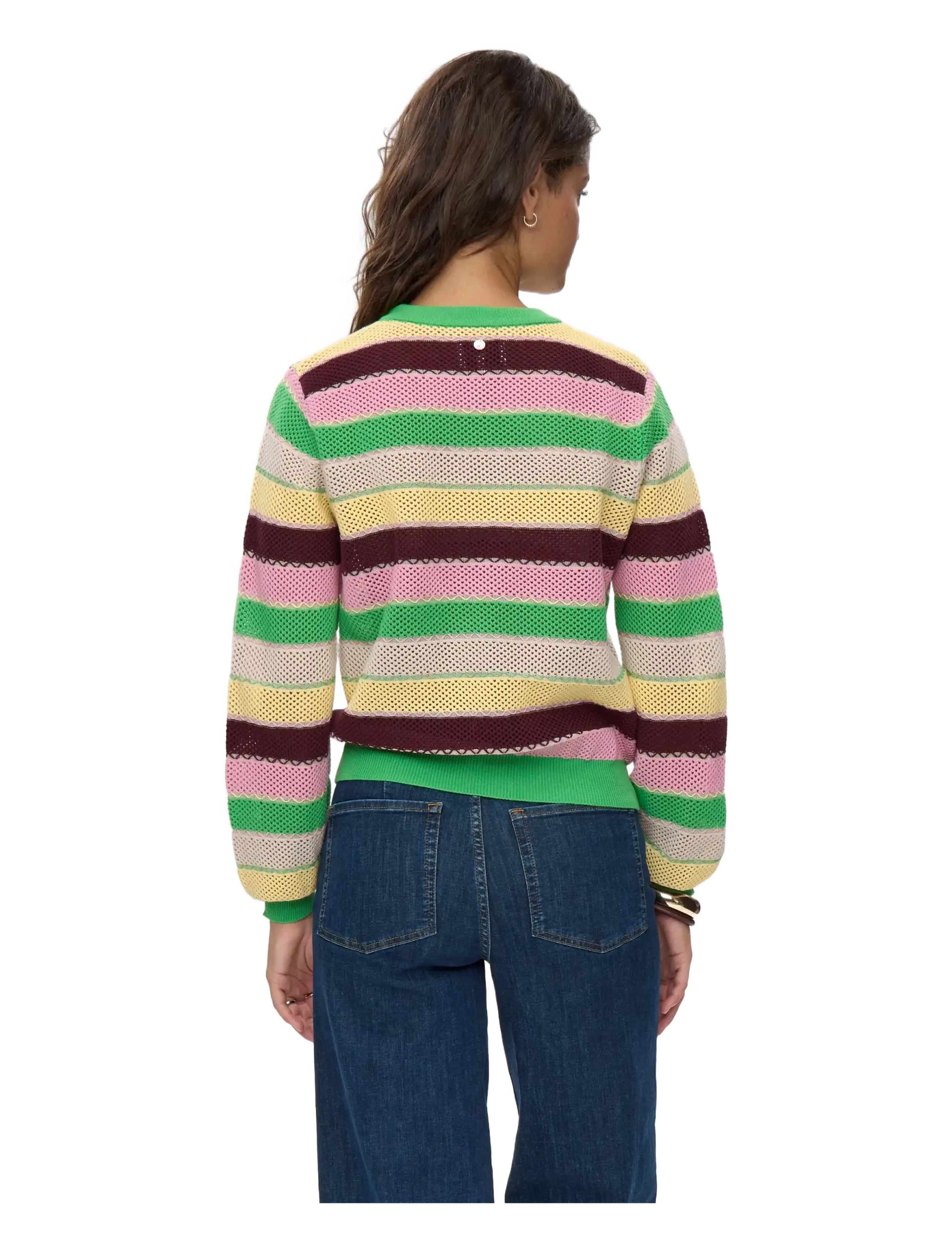 Nümph - NUMIVA LS PULLOVER - pullover - poison green - 1