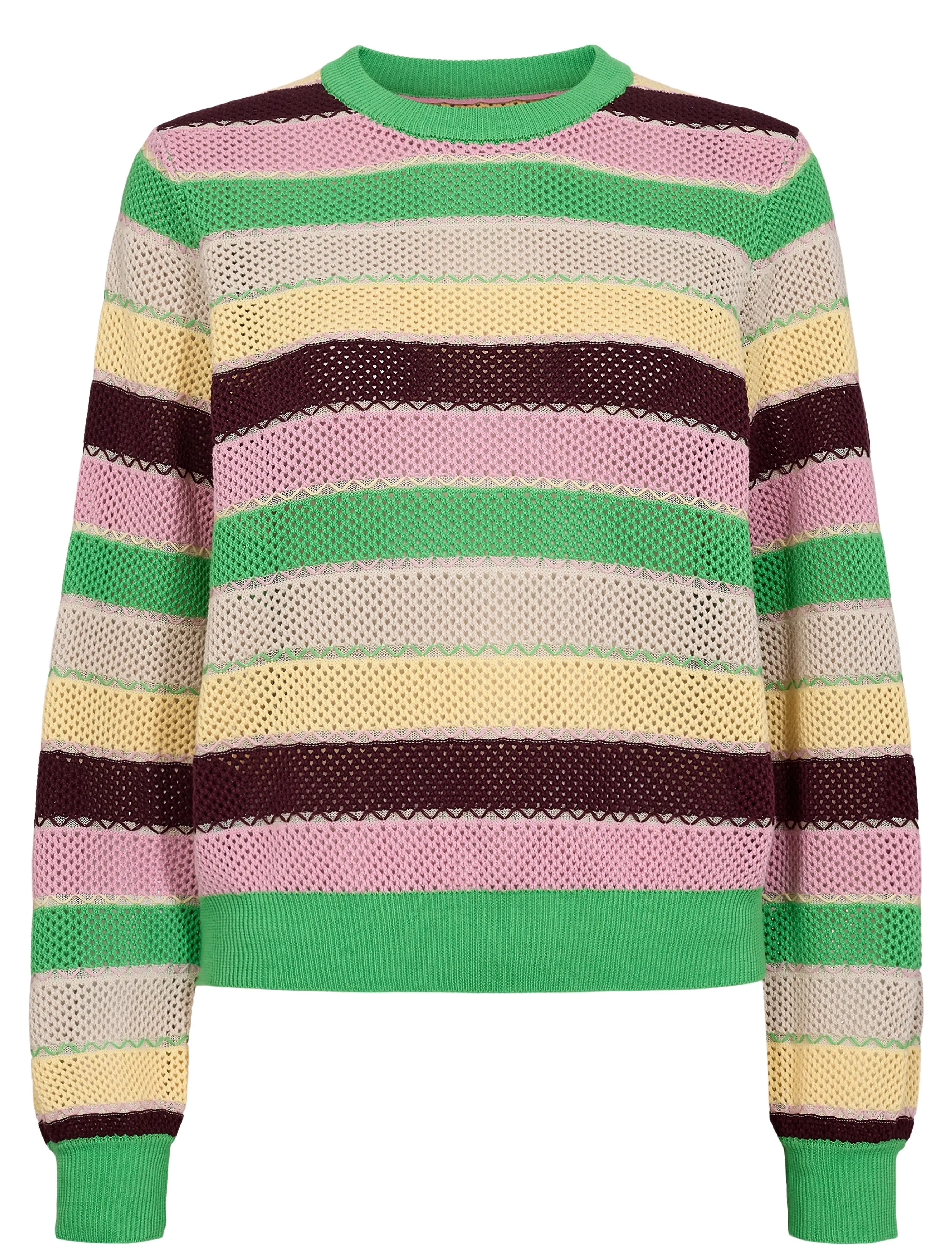 Nümph - NUMIVA LS PULLOVER - pullover - poison green - 3