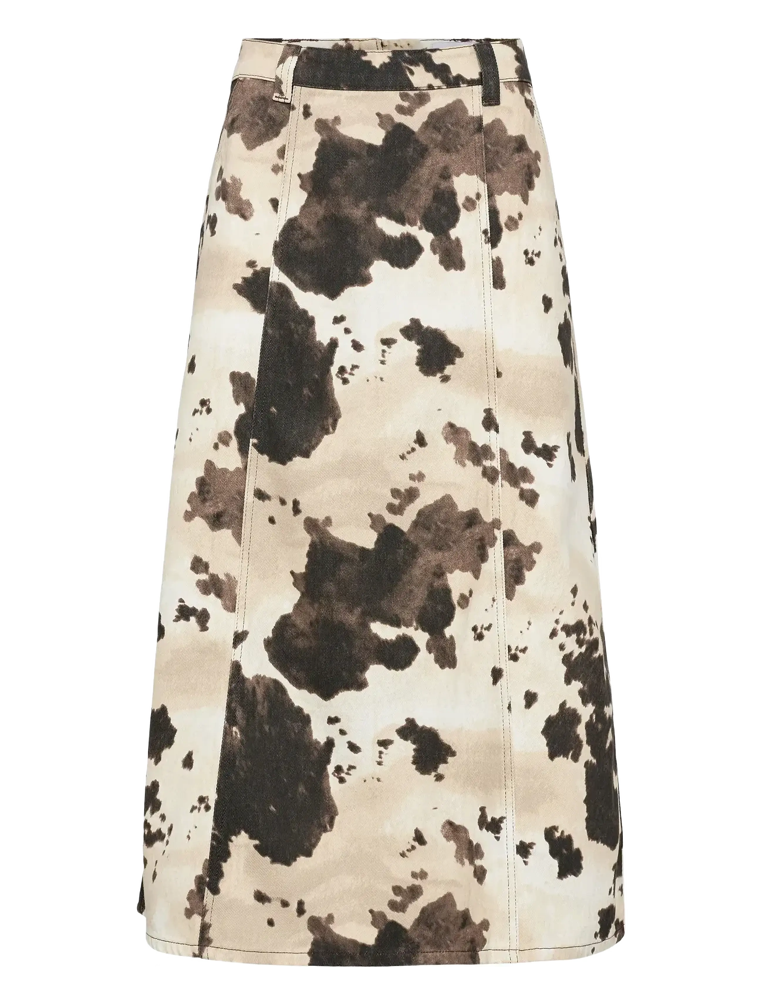 Nümph NUIVY SKIRT - Tøj - GRAY MORN / multi