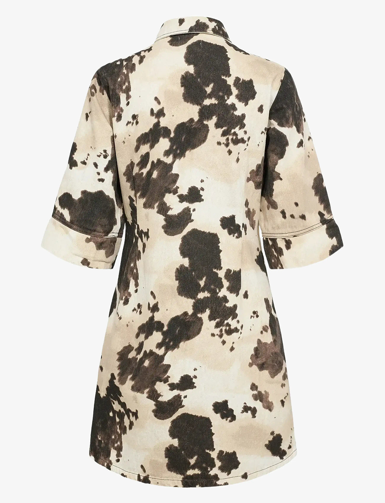 Nümph - NUIVY SHIRT DRESS - korta klänningar - gray morn - 1