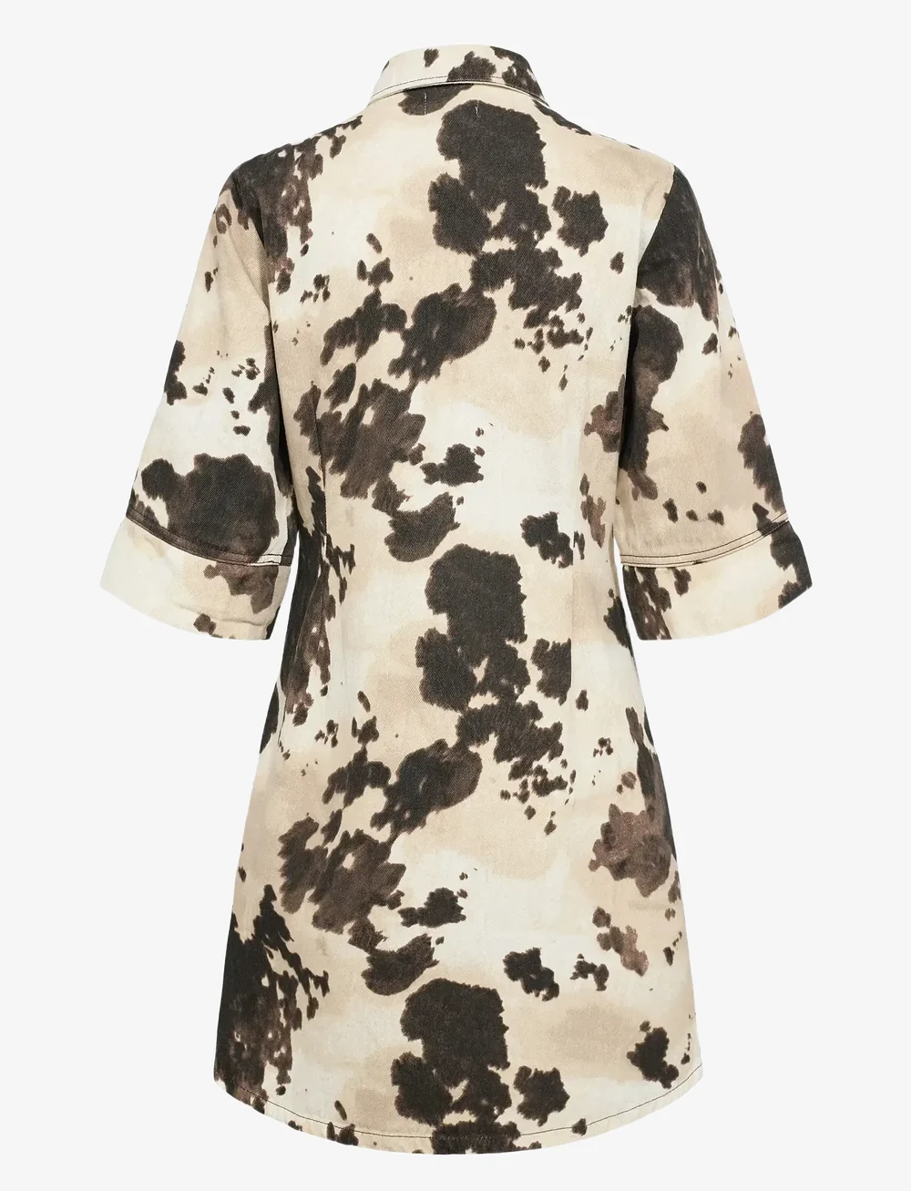 Nümph - NUIVY SHIRT DRESS - korta klänningar - gray morn - 1