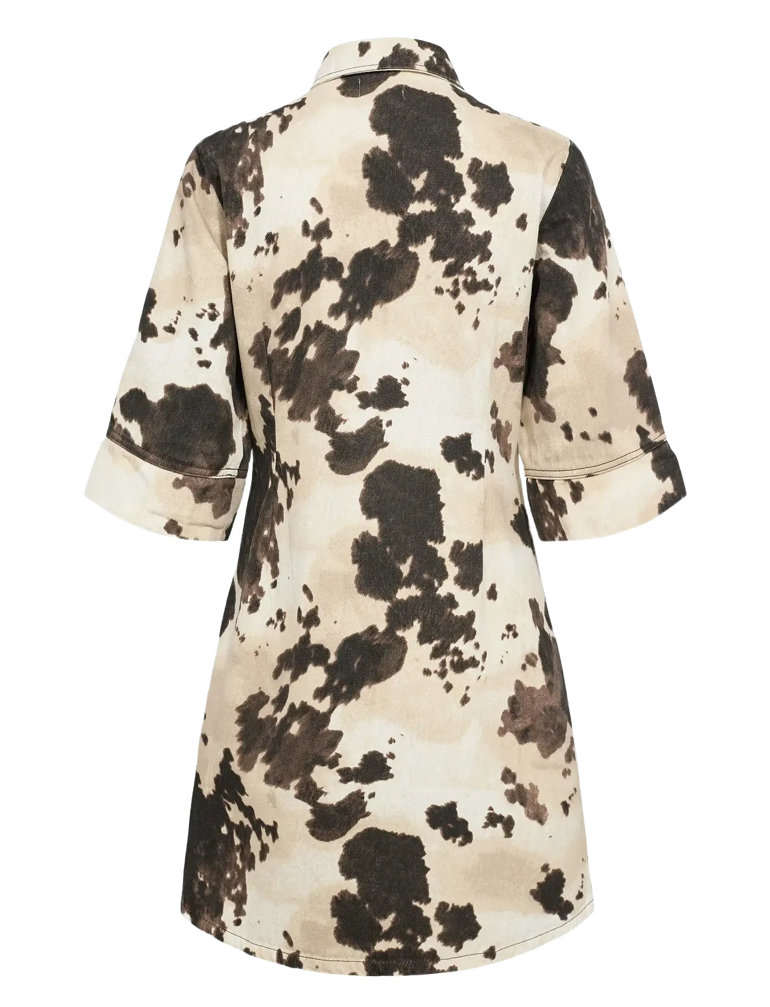 Nümph - NUIVY SHIRT DRESS - trumpos suknelės - gray morn - 1