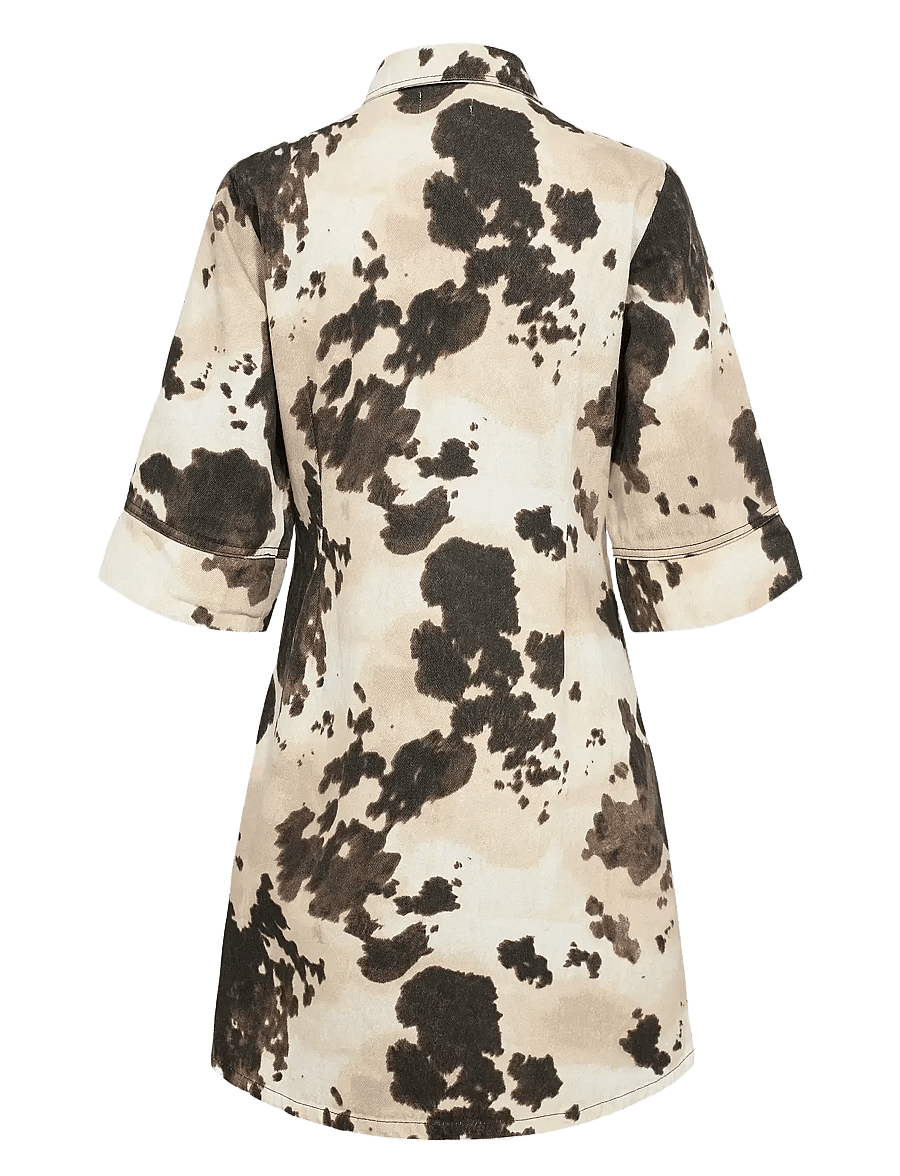 Nümph - NUIVY SHIRT DRESS - korte kjoler - gray morn - 1