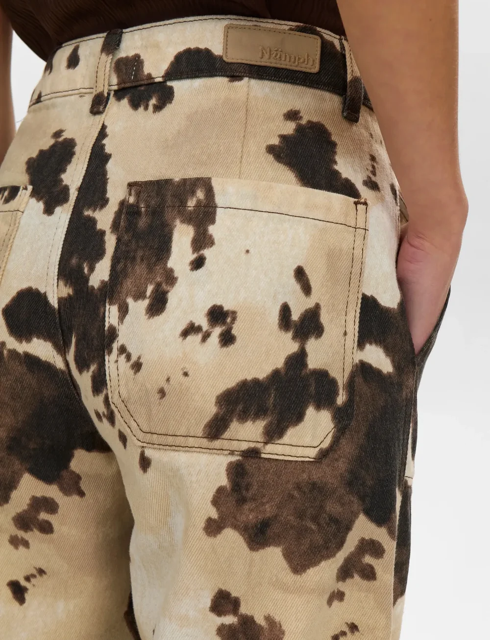 Nümph - NUIVY PANTS - straight jeans - gray morn - 4