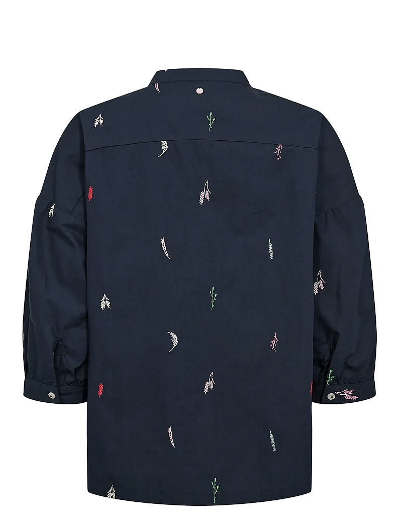 Nümph - NUKIVA SHIRT - langärmlige hemden - dark sapphire - 2