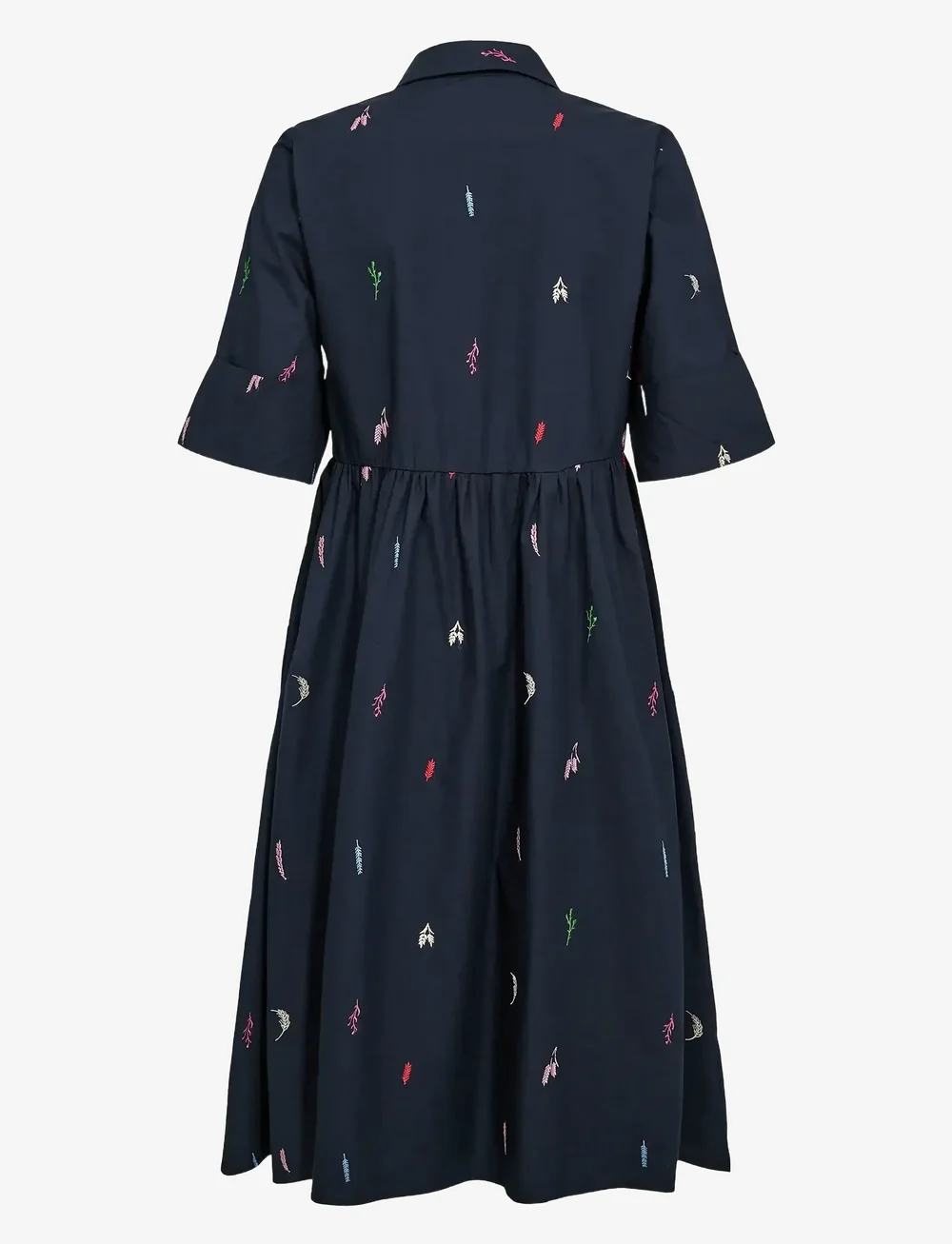 Nümph - NUKIVA DRESS - shirt dresses - dark sapphire - 1