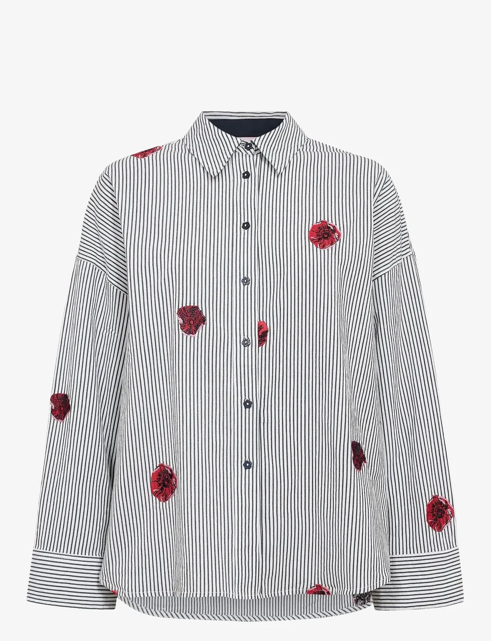 Nümph - NUTILLIE SHIRT - långärmade skjortor - dark sapphire - 1
