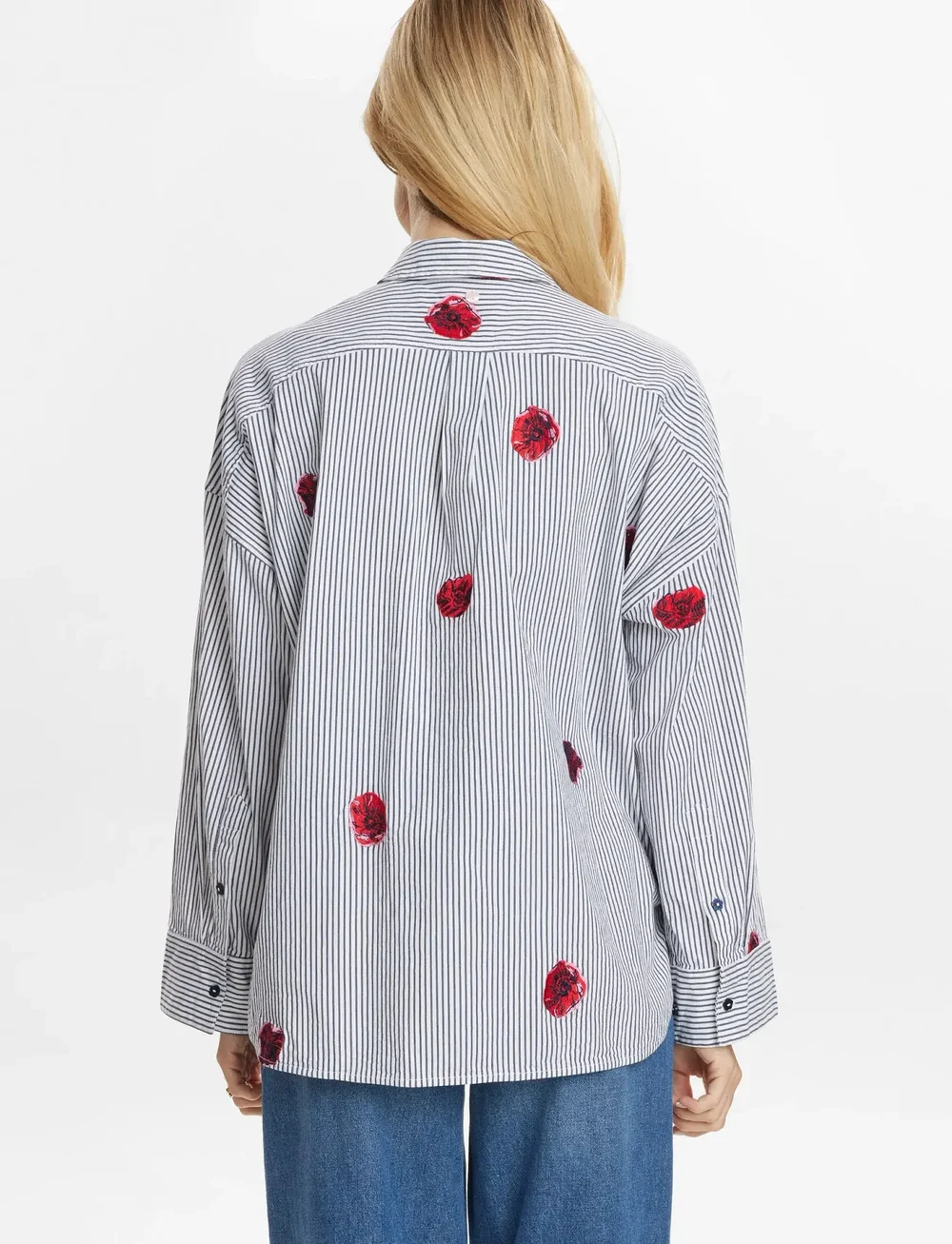 Nümph - NUTILLIE SHIRT - långärmade skjortor - dark sapphire - 3
