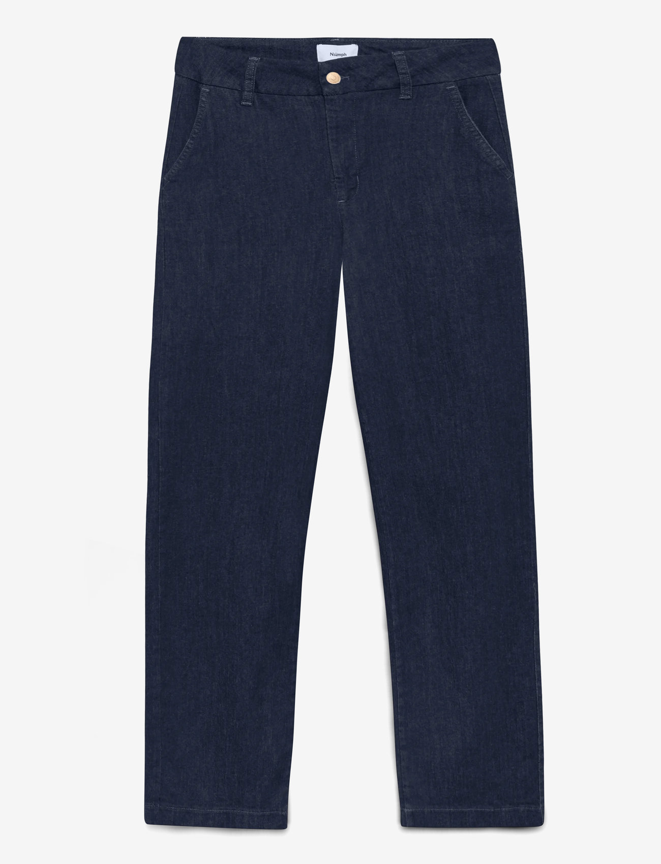 Nümph - NUAMBER PANTS - straight jeans - dark blue denim - 1