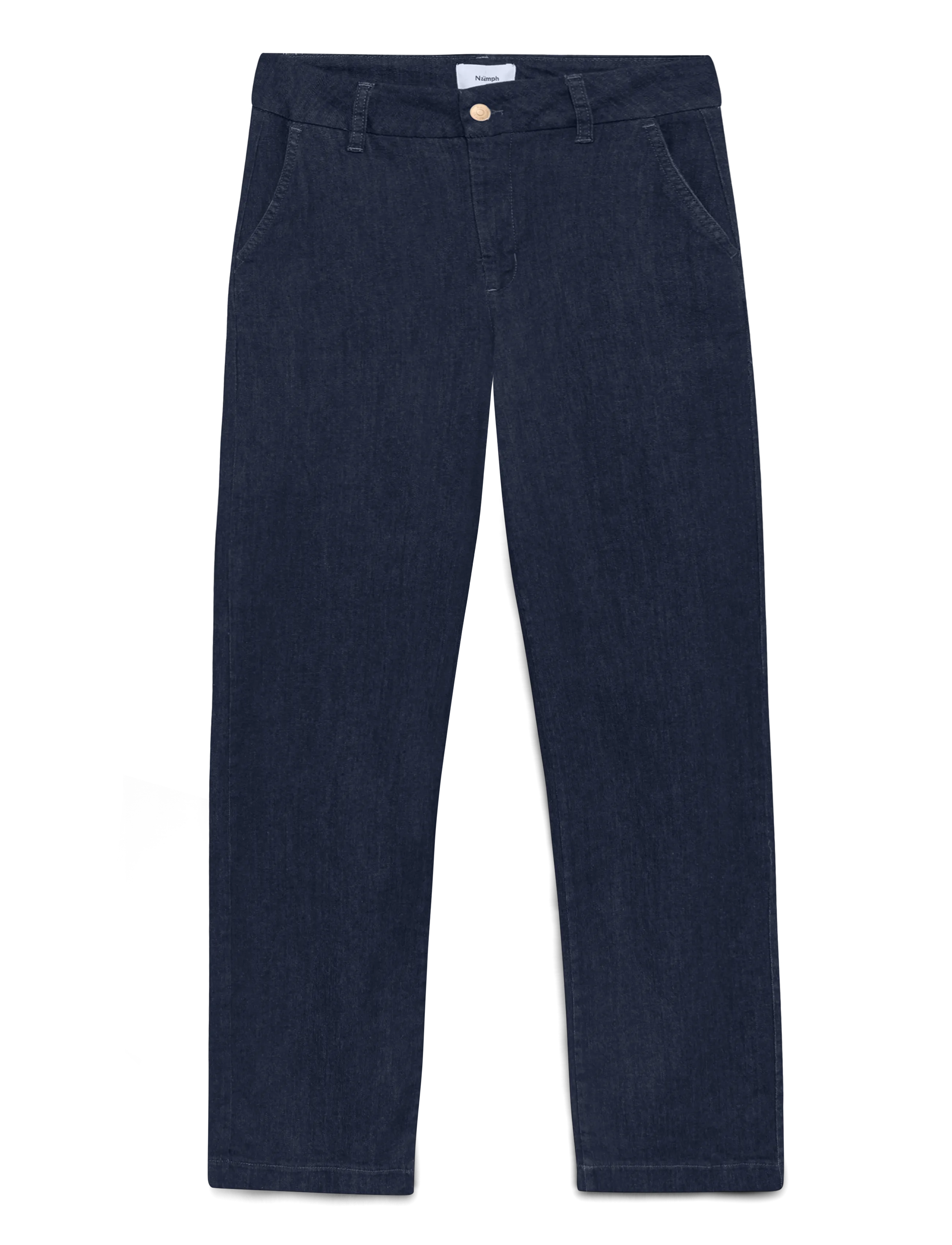 Nümph NUAMBER PANTS - Teksad - DARK BLUE DENIM / navy