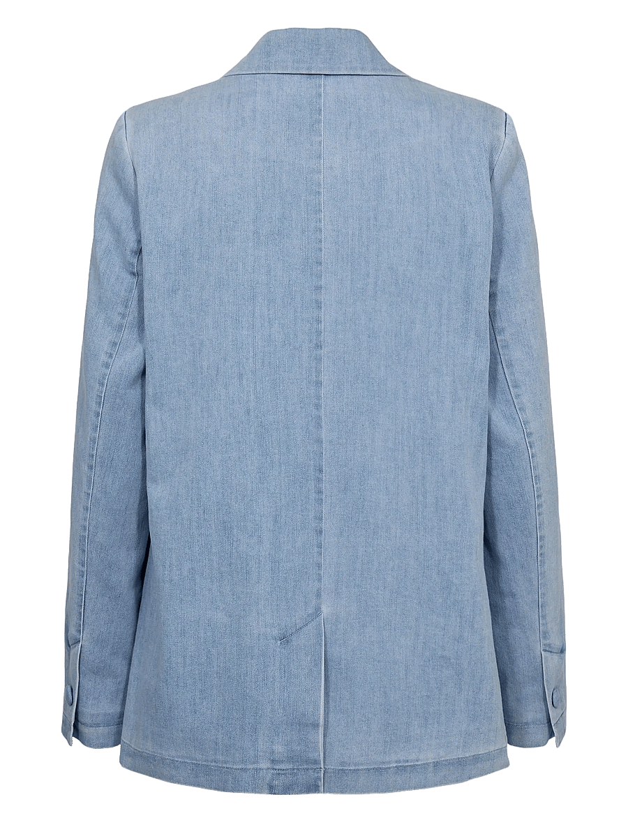 Nümph - NUALETTA - BLAZER - einreihige blazer - light blue denim - 2