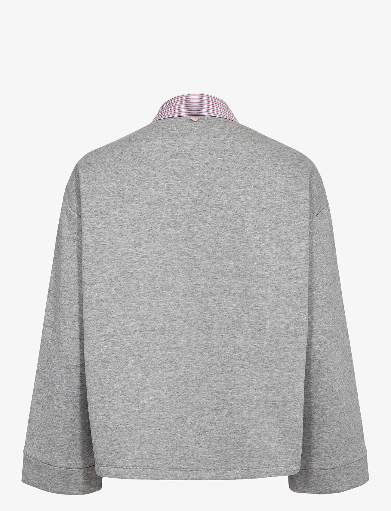 Nümph - NUZURI SWEAT - bluzy bez kaptura - medium grey mel - 1