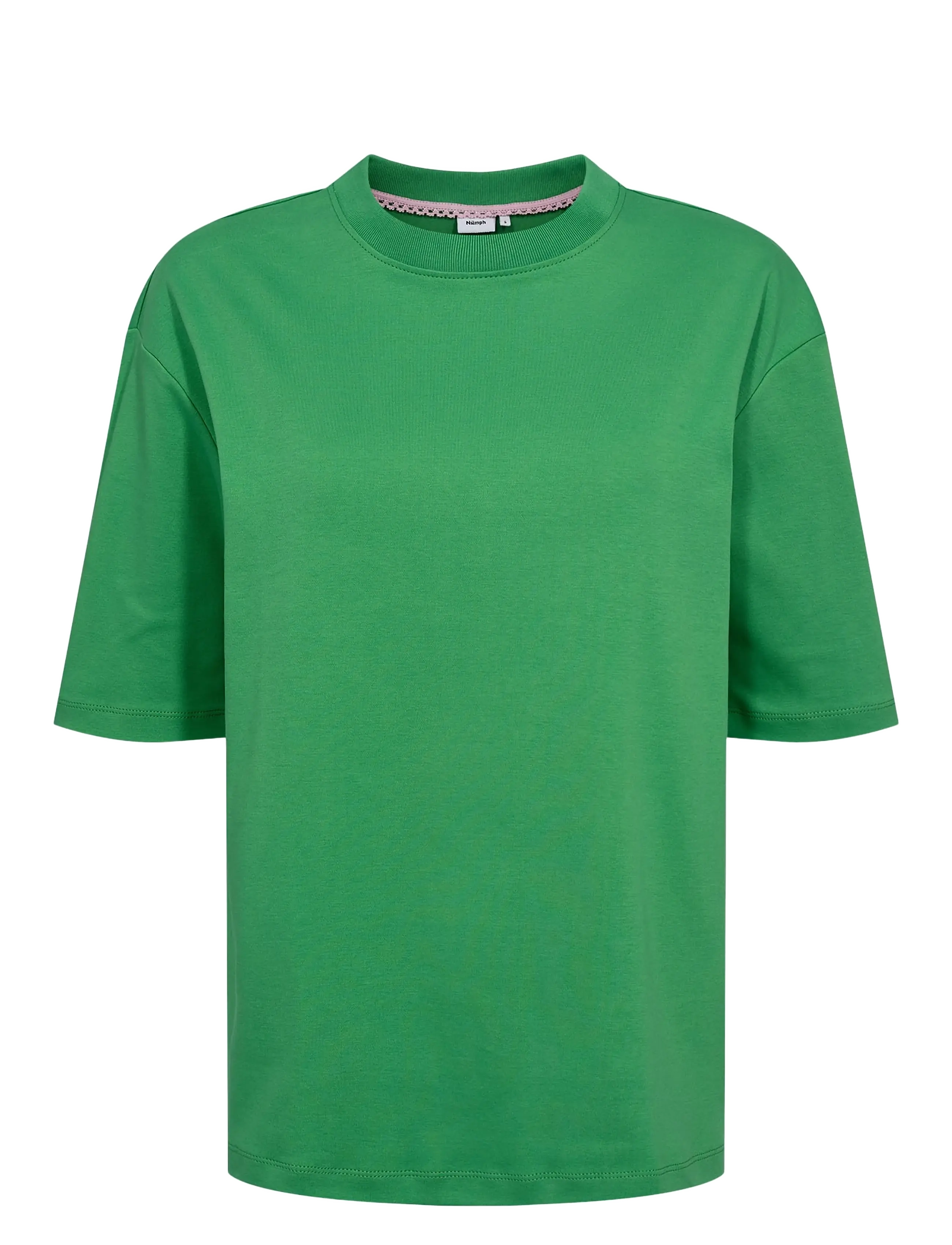 Nümph NUGIRA T-SHIRT - T-shirts & Toppe - VIBRANT GREEN / green