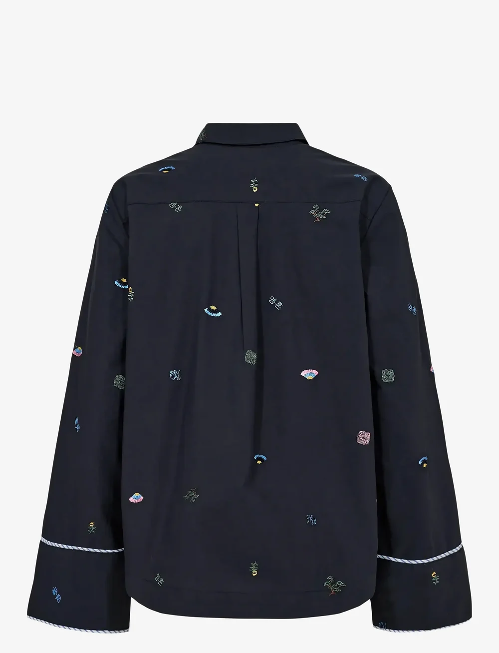 Nümph - NUCHIRO BOXY SHIRT - langærmede skjorter - dark sapphire - 2