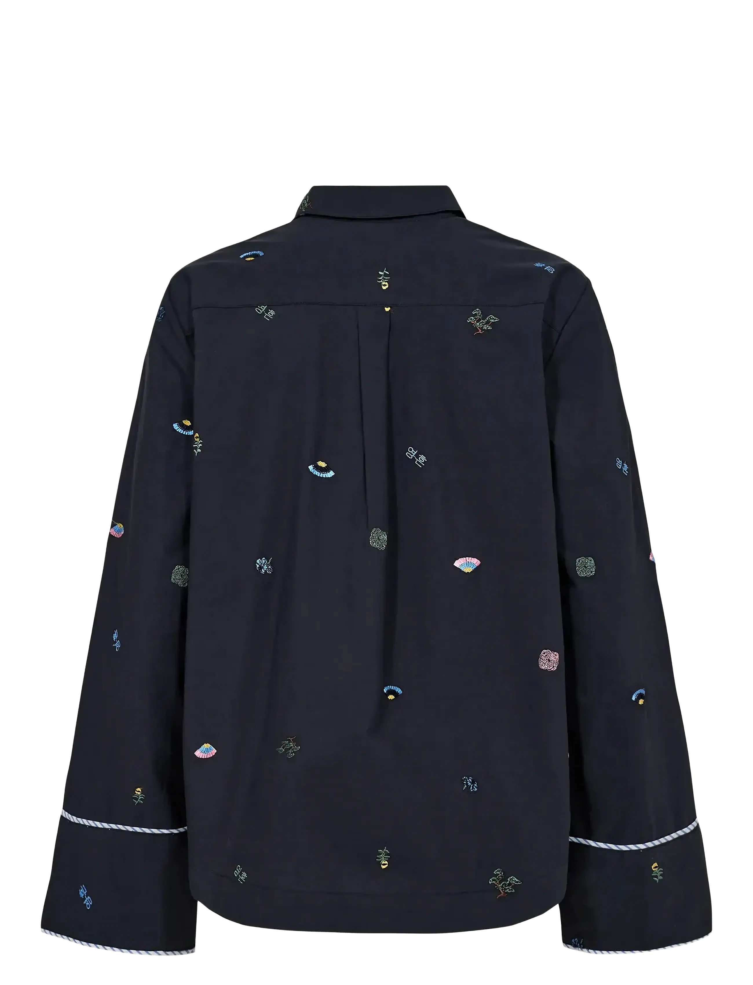 Nümph - NUCHIRO BOXY SHIRT - dark sapphire - 2